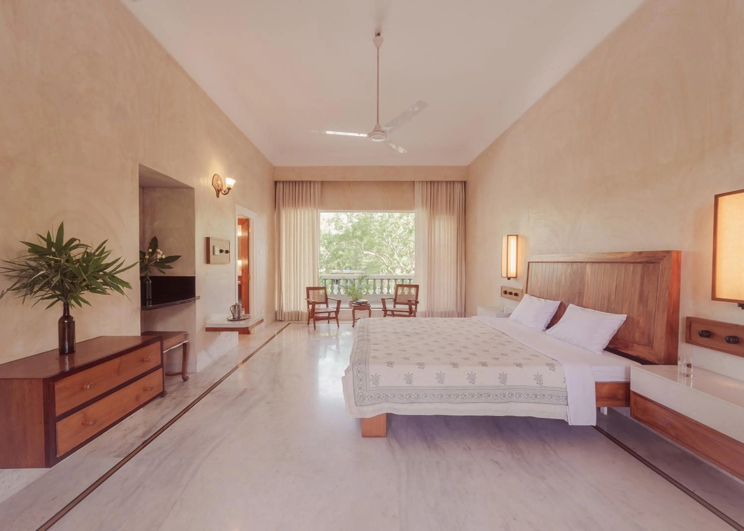Photo of the whole room, Bed in PushkarOrganic - Lux farm resort with pool