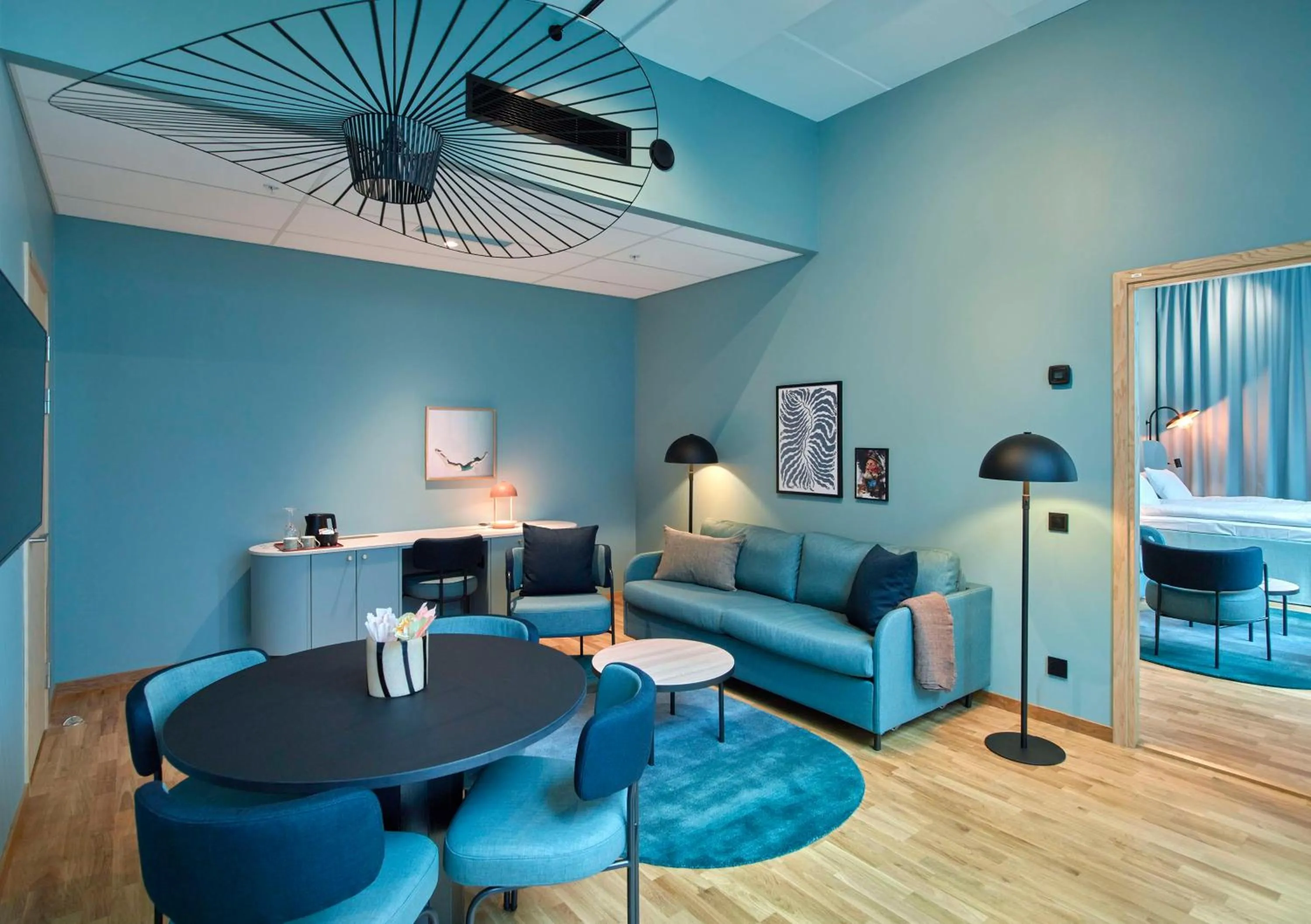 Bedroom in Scandic Göteborg Central