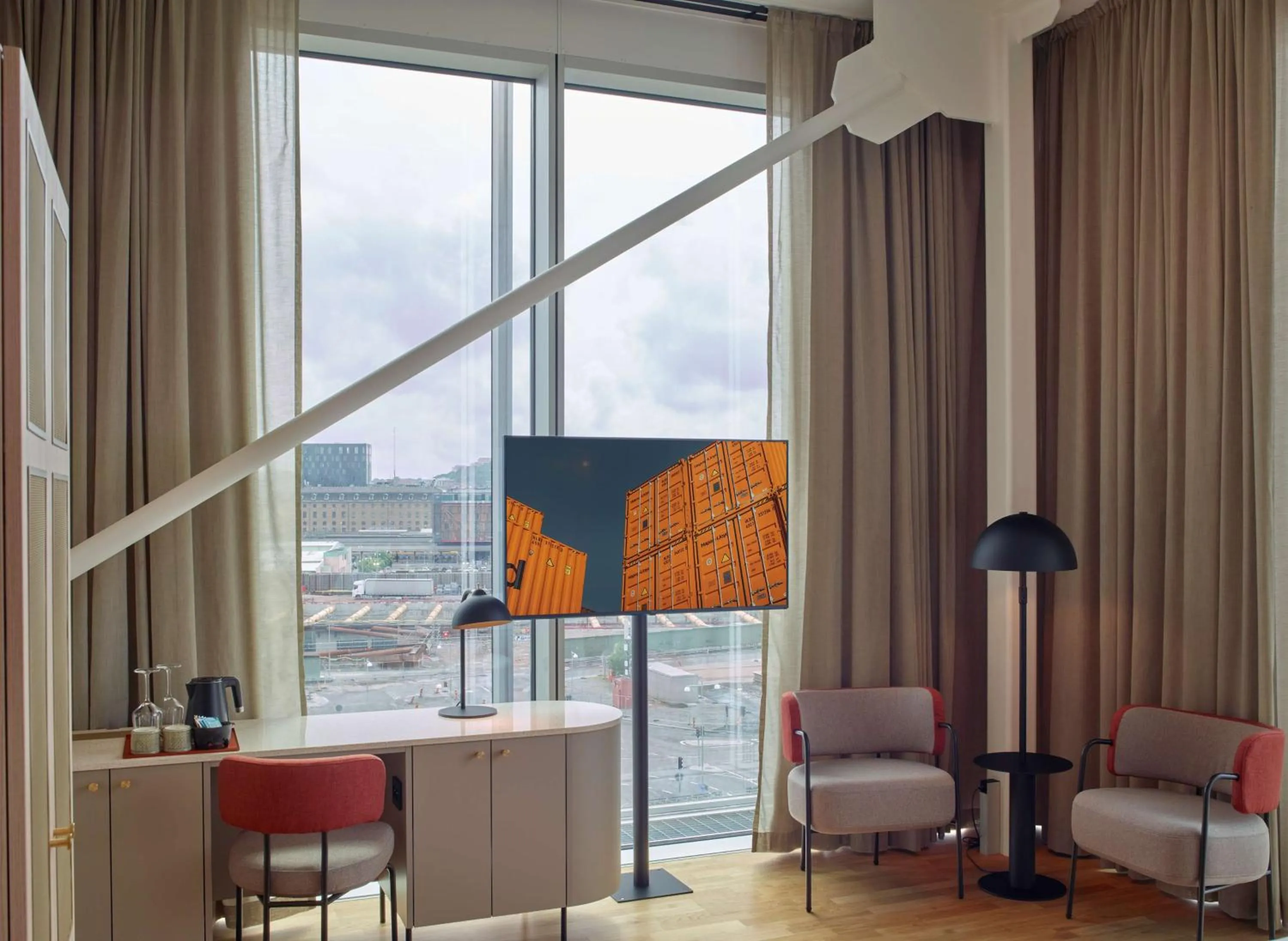 Bedroom in Scandic Göteborg Central