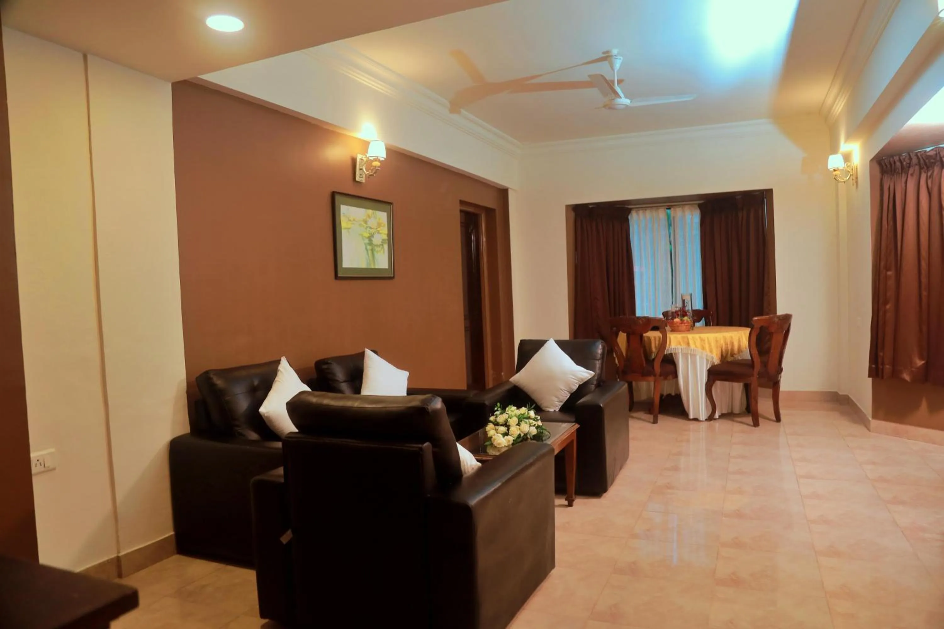 Living room in Hotel Edassery Mansion