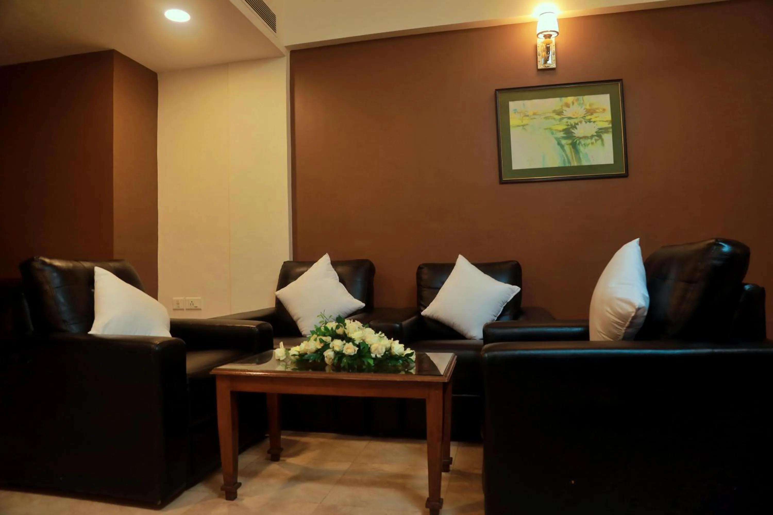 Living room in Hotel Edassery Mansion