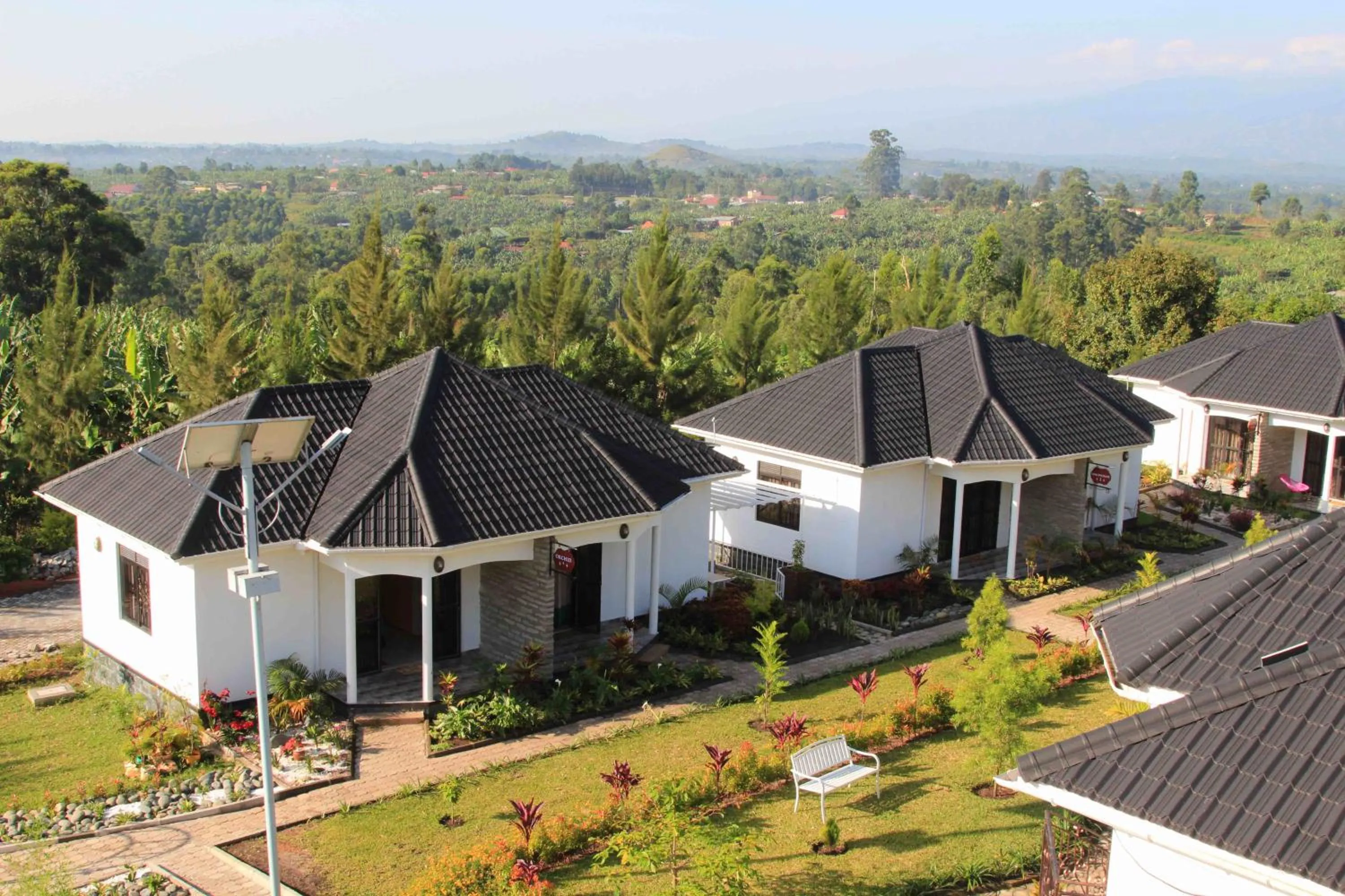 Garden in Home Bliss Hotel- Fort portal Uganda