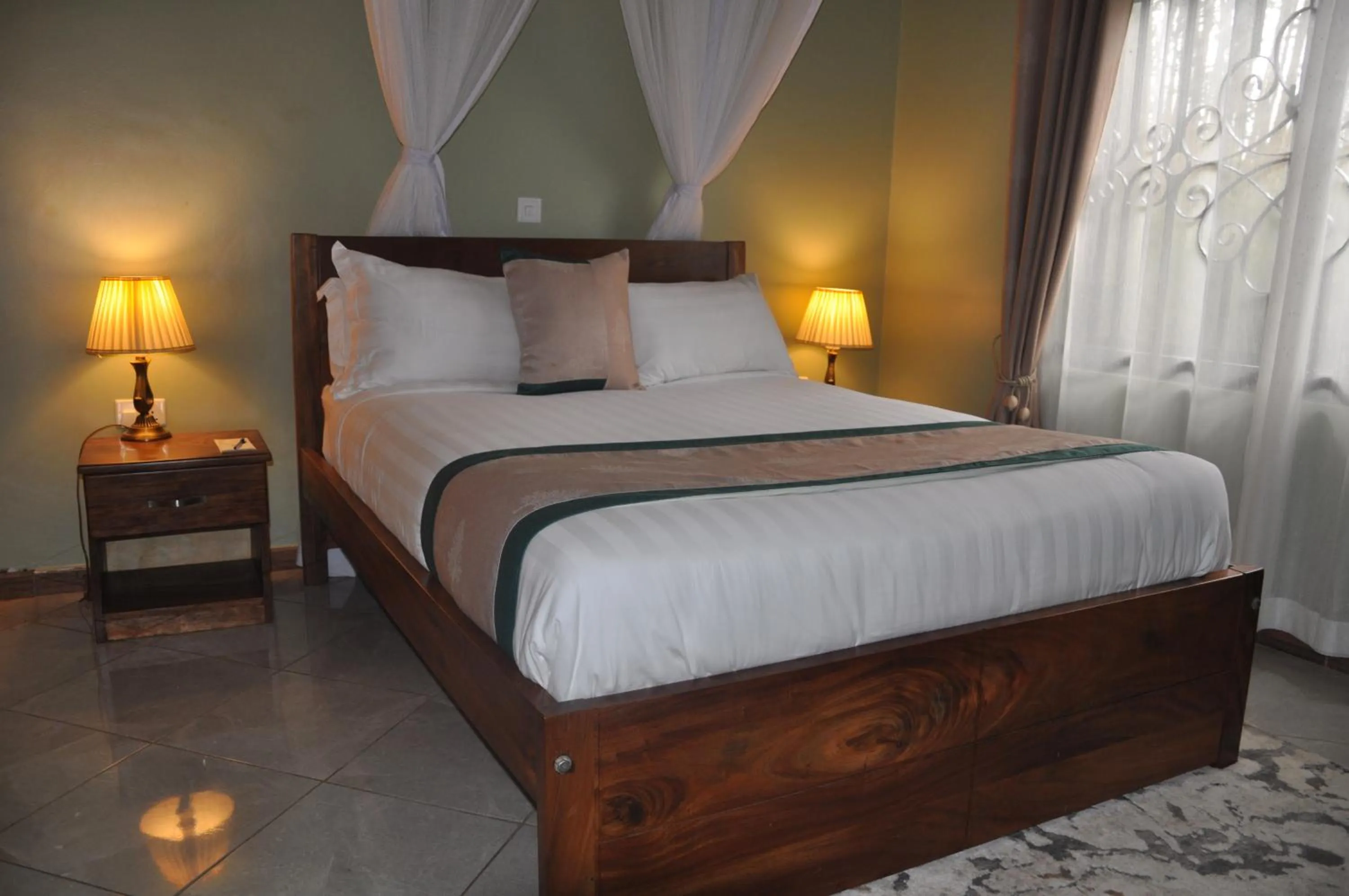Bed in Home Bliss Hotel- Fort portal Uganda