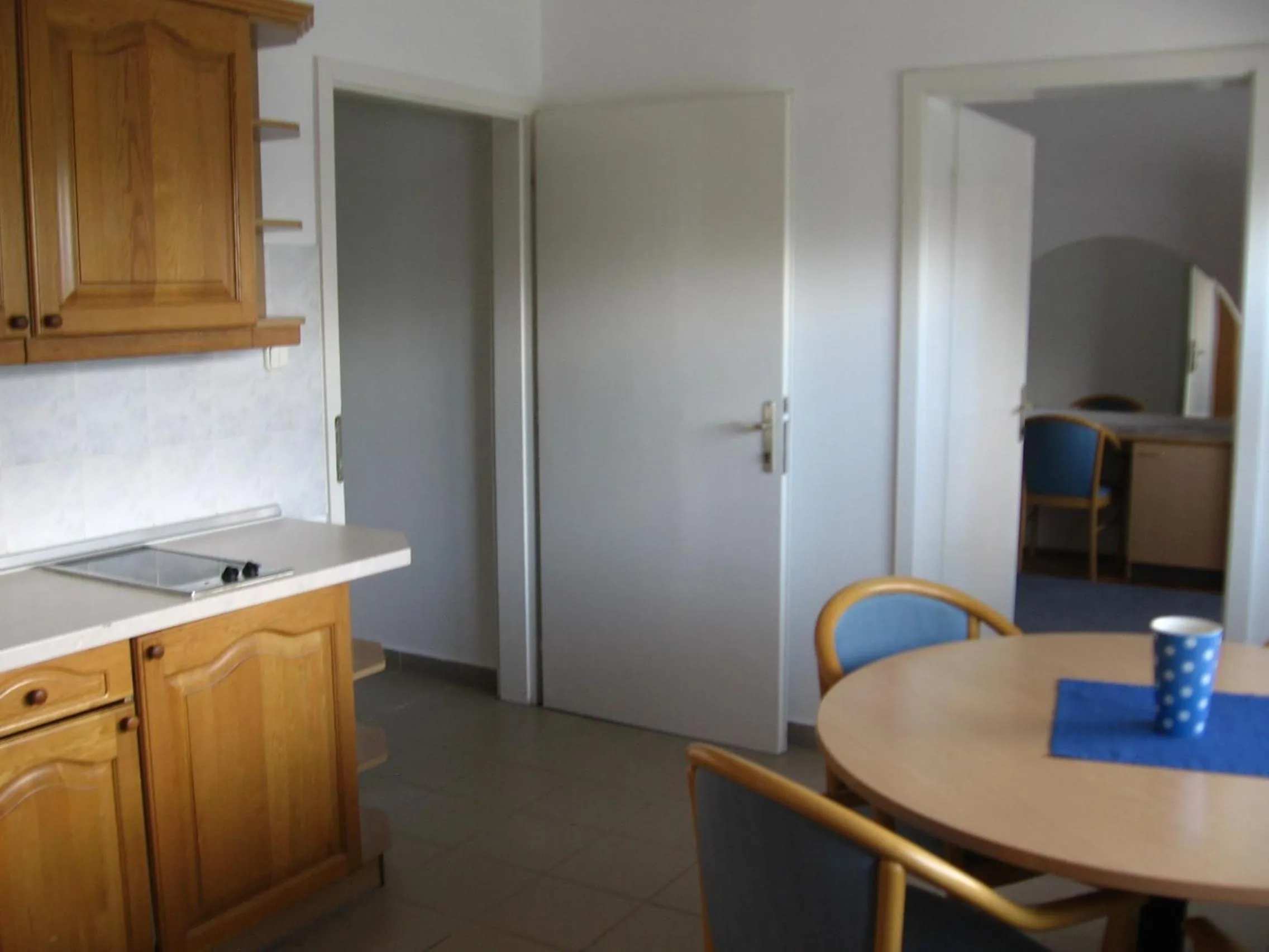 Kitchen or kitchenette in Leier Business Hotel