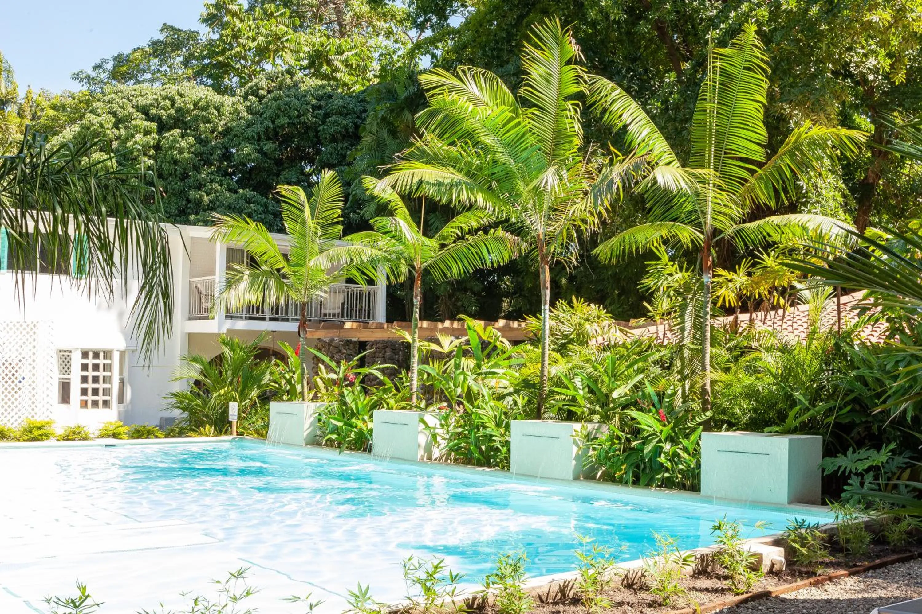 Swimming pool in Angeli Gardens Boutique Hotel
