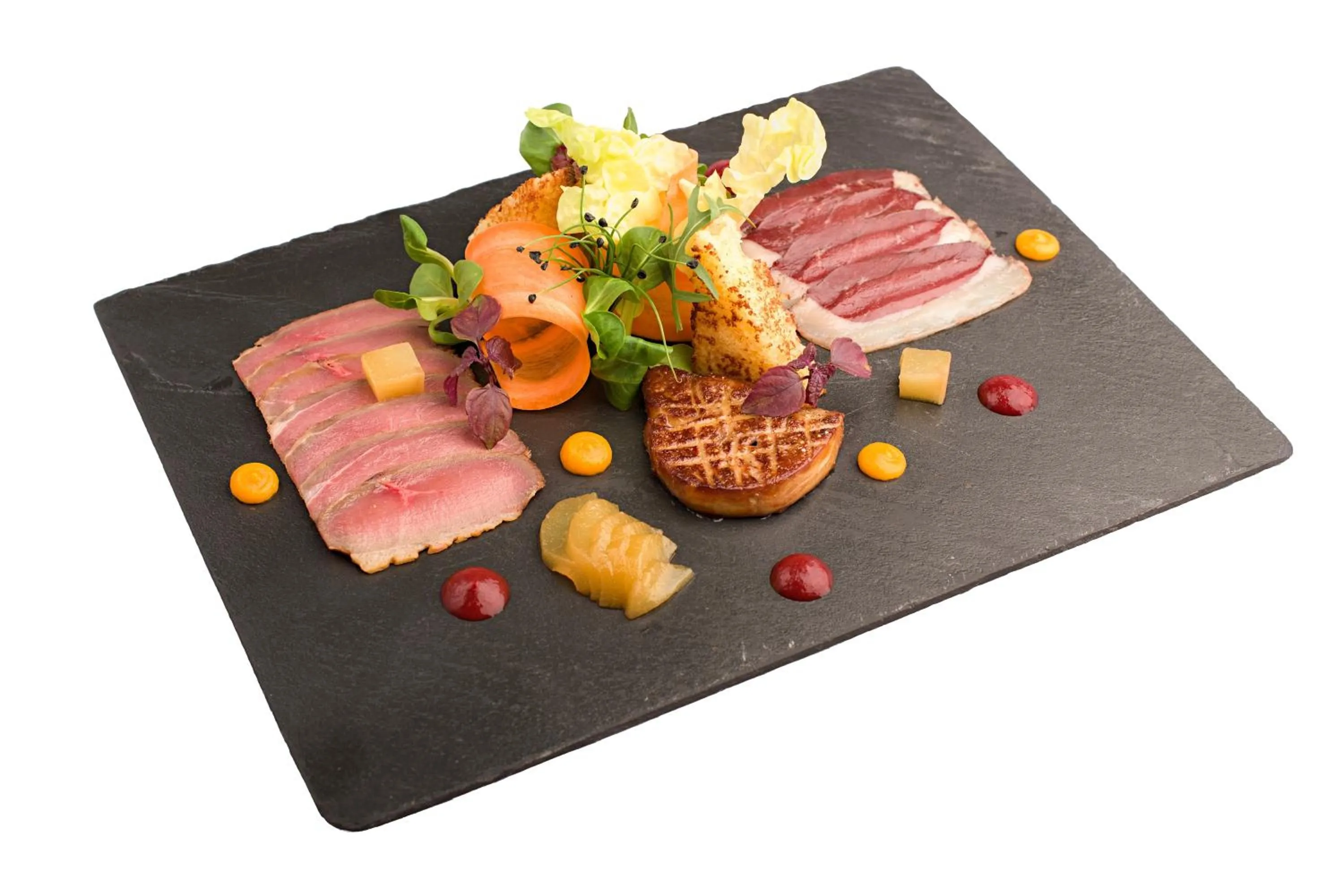 Food close-up in Restaurant & Design Hotel Noem Arch