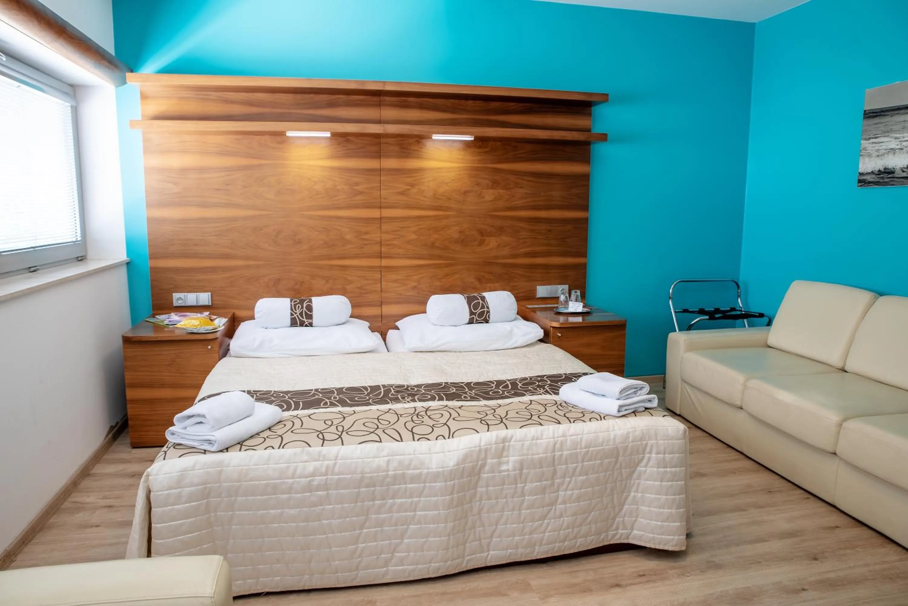 Bed in Restaurant & Design Hotel Noem Arch