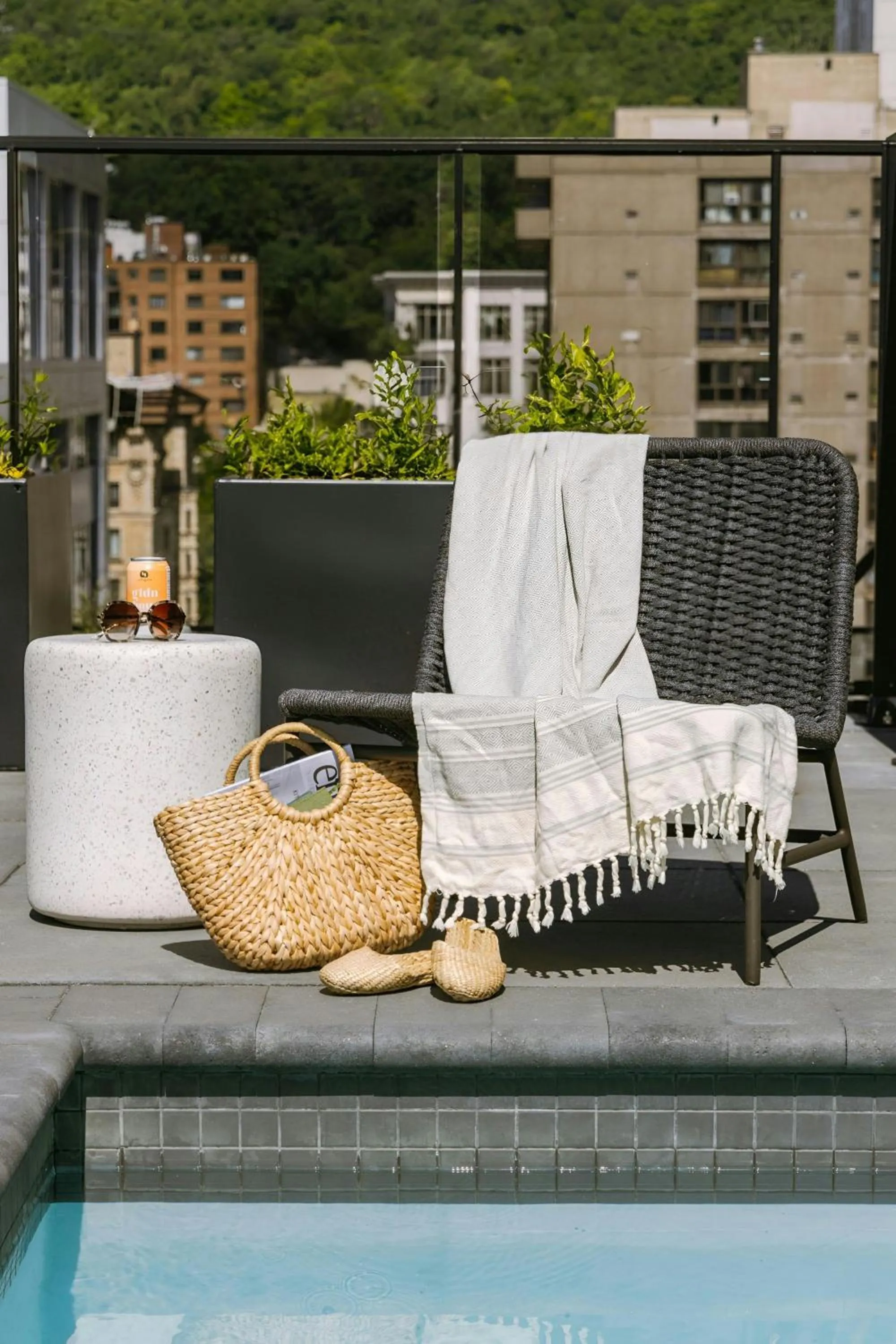Swimming pool in Sonder by Marriott Bonvoy Maisonneuve Apartments Downtown