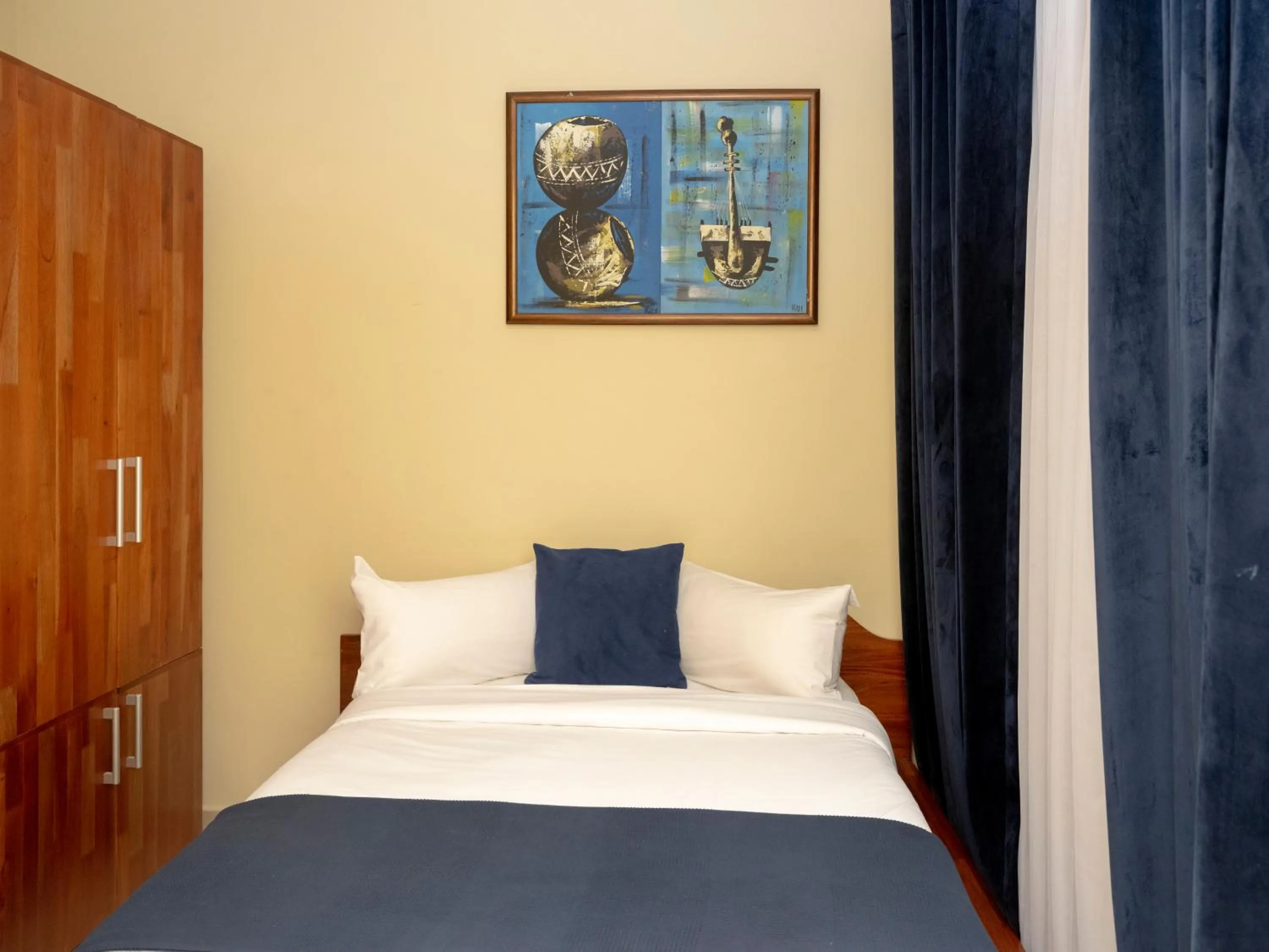 Photo of the whole room, Bed in The Haven Boutique Hotel