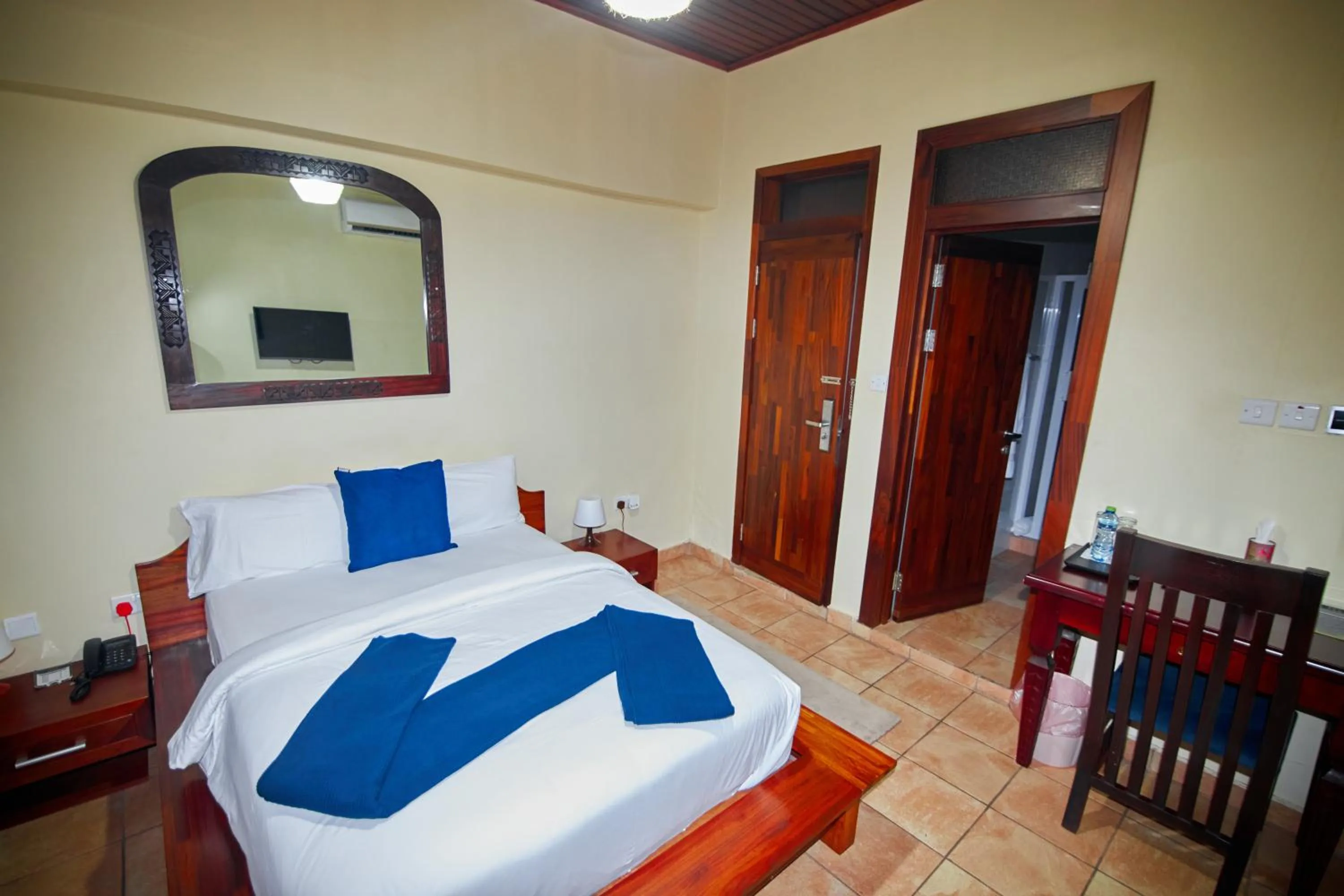 Bed in The Haven Boutique Hotel