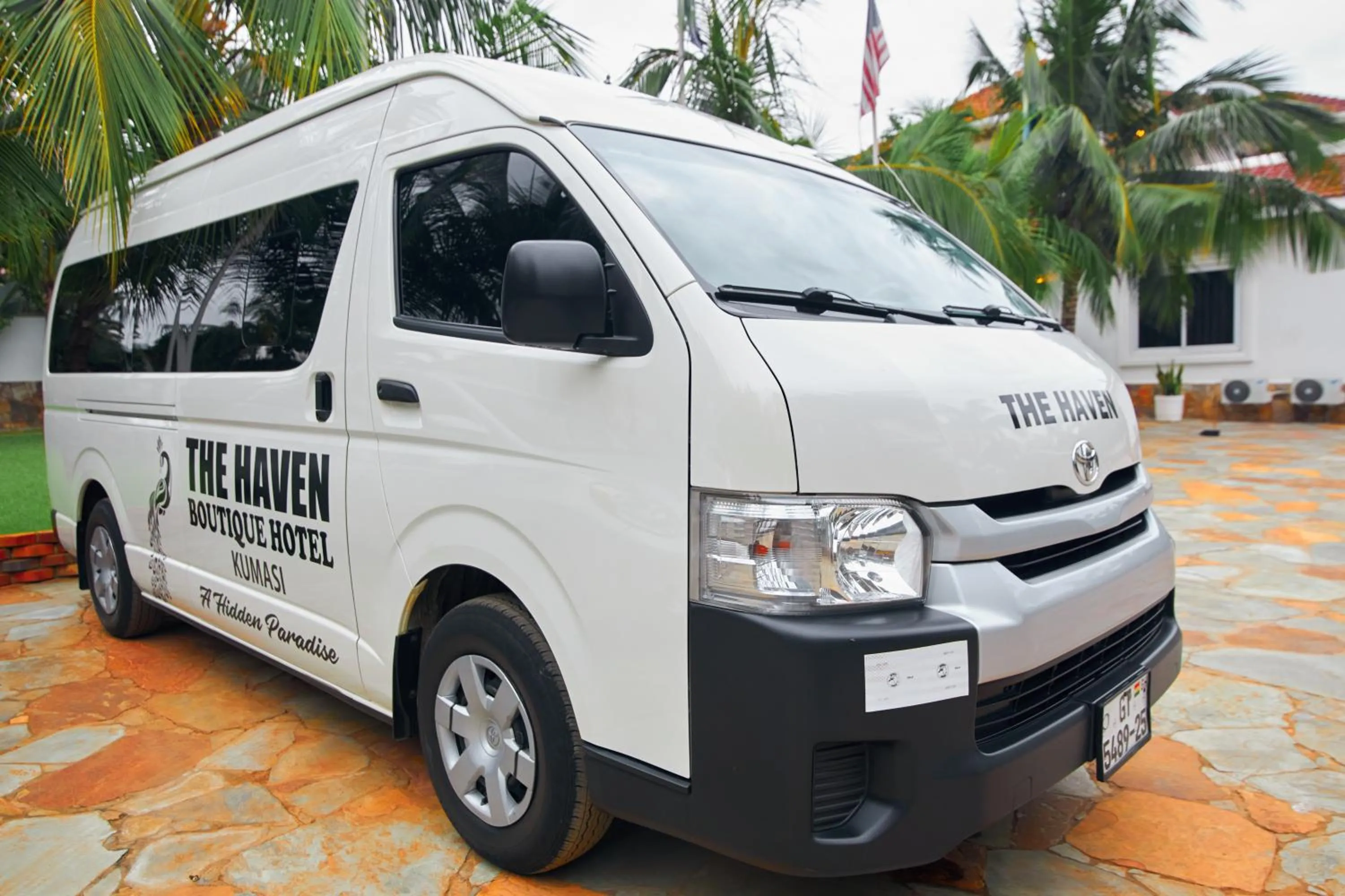 shuttle in The Haven Boutique Hotel