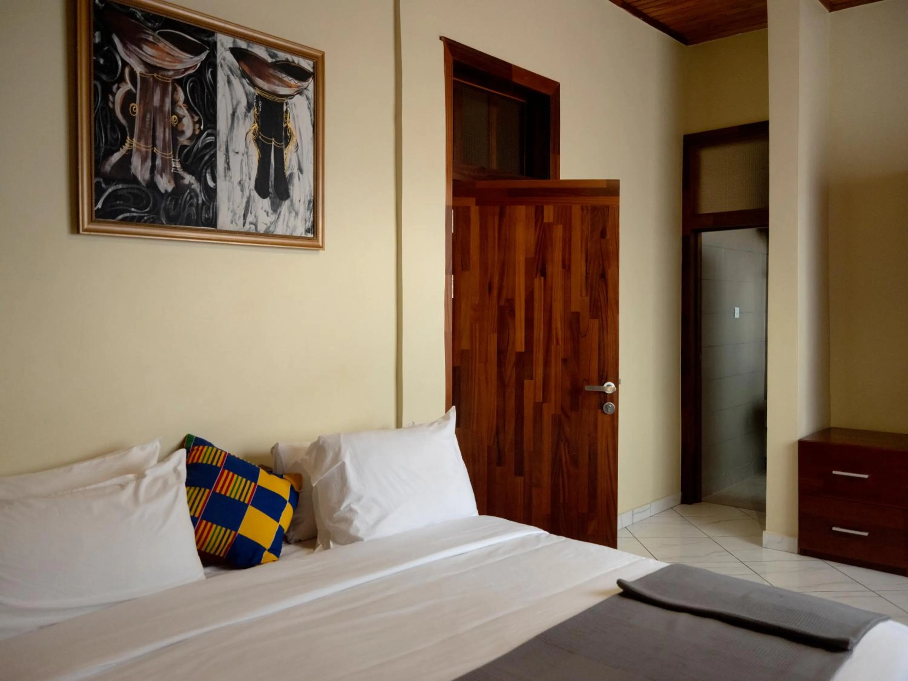 Bed in The Haven Boutique Hotel