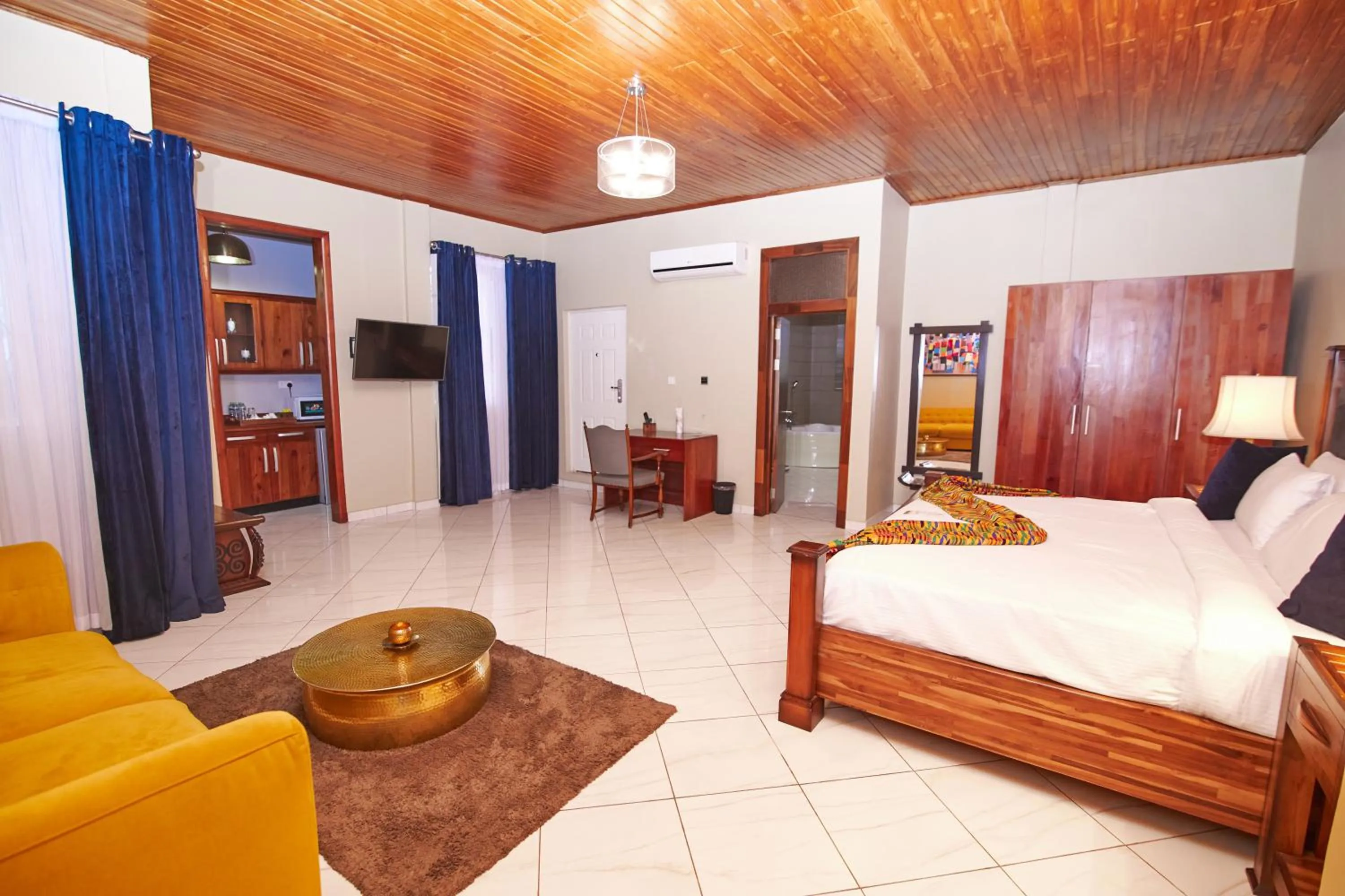 Bed in The Haven Boutique Hotel