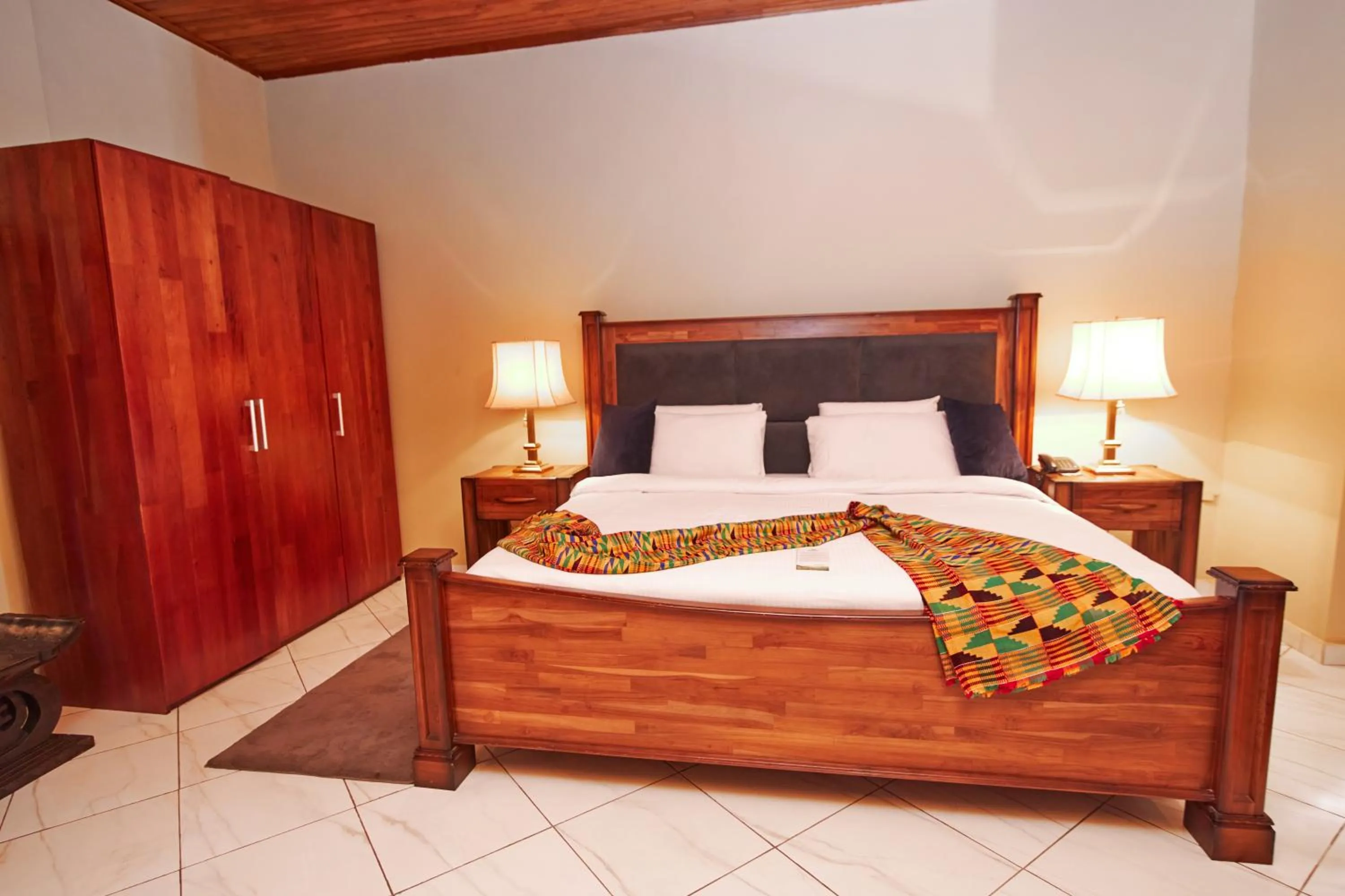 Bed in The Haven Boutique Hotel