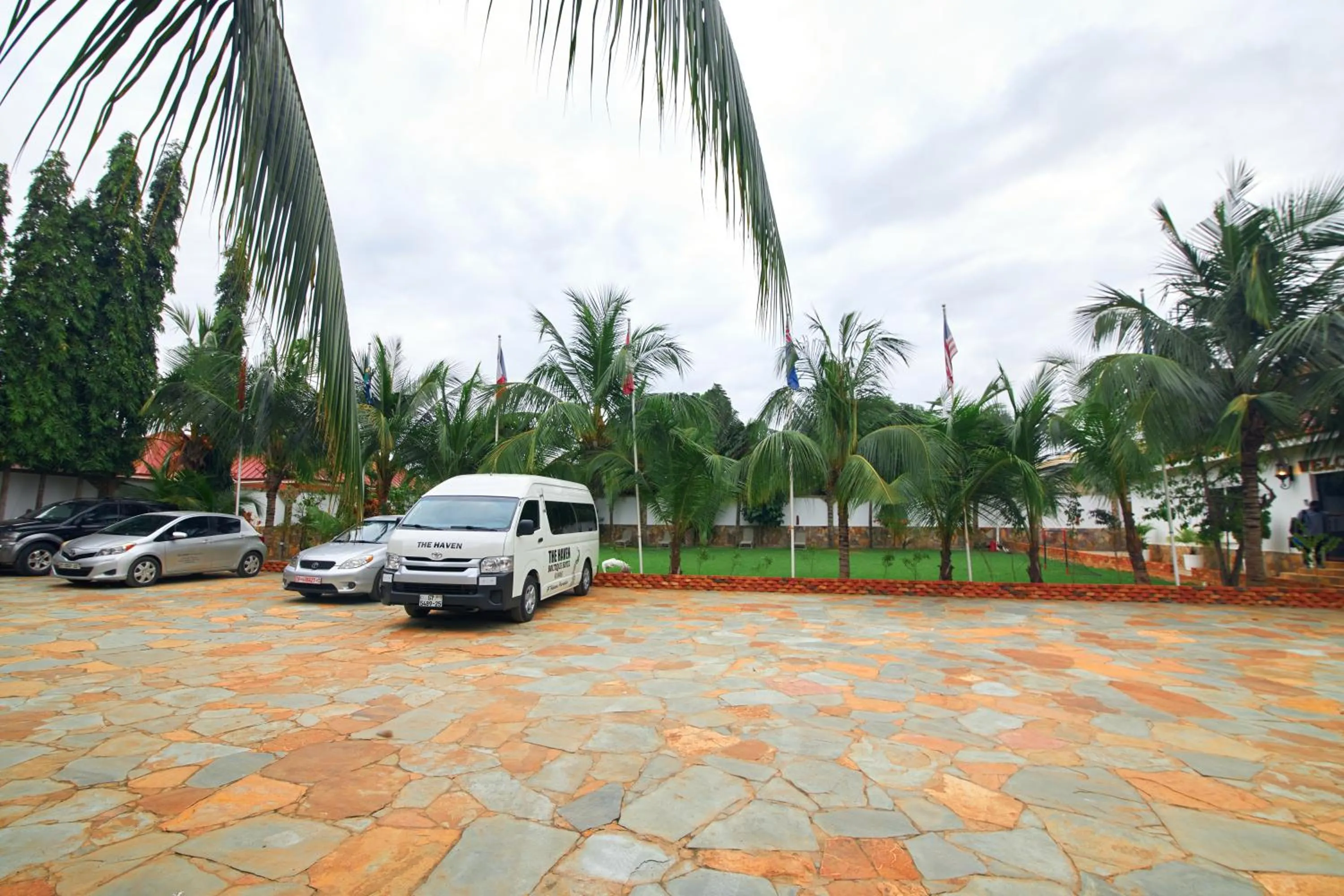 Parking in The Haven Boutique Hotel