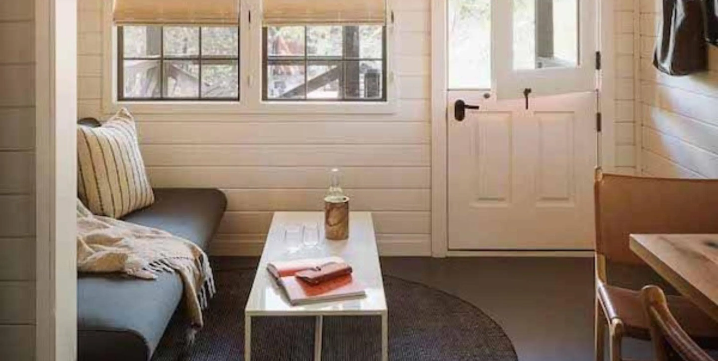 Bed in AutoCamp Catskills