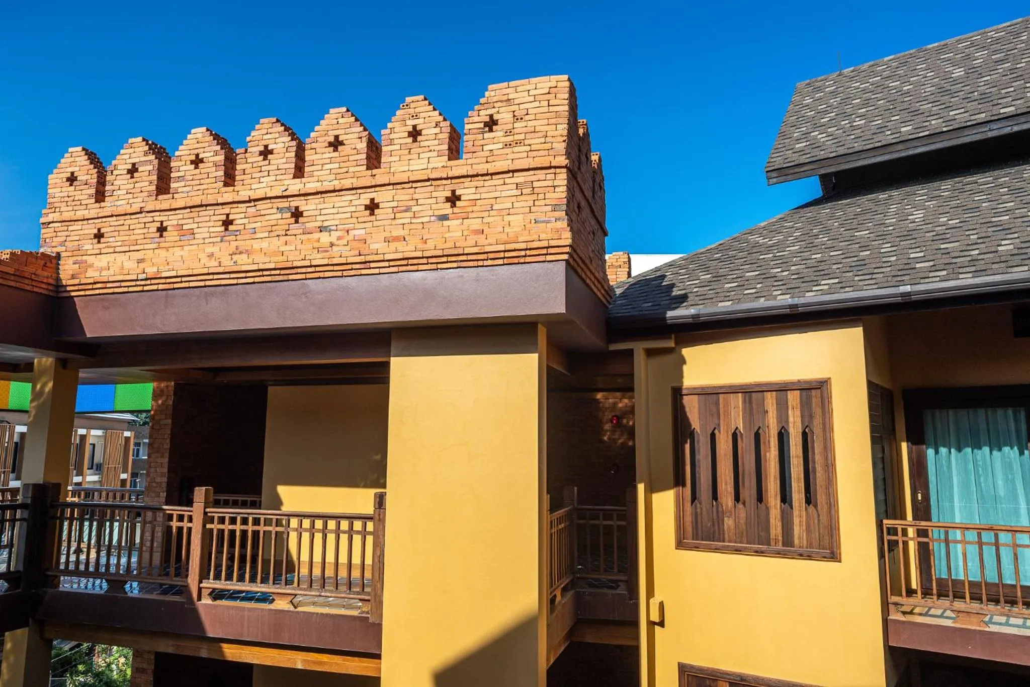 Balcony/Terrace in At Gate Thaphae Hotel