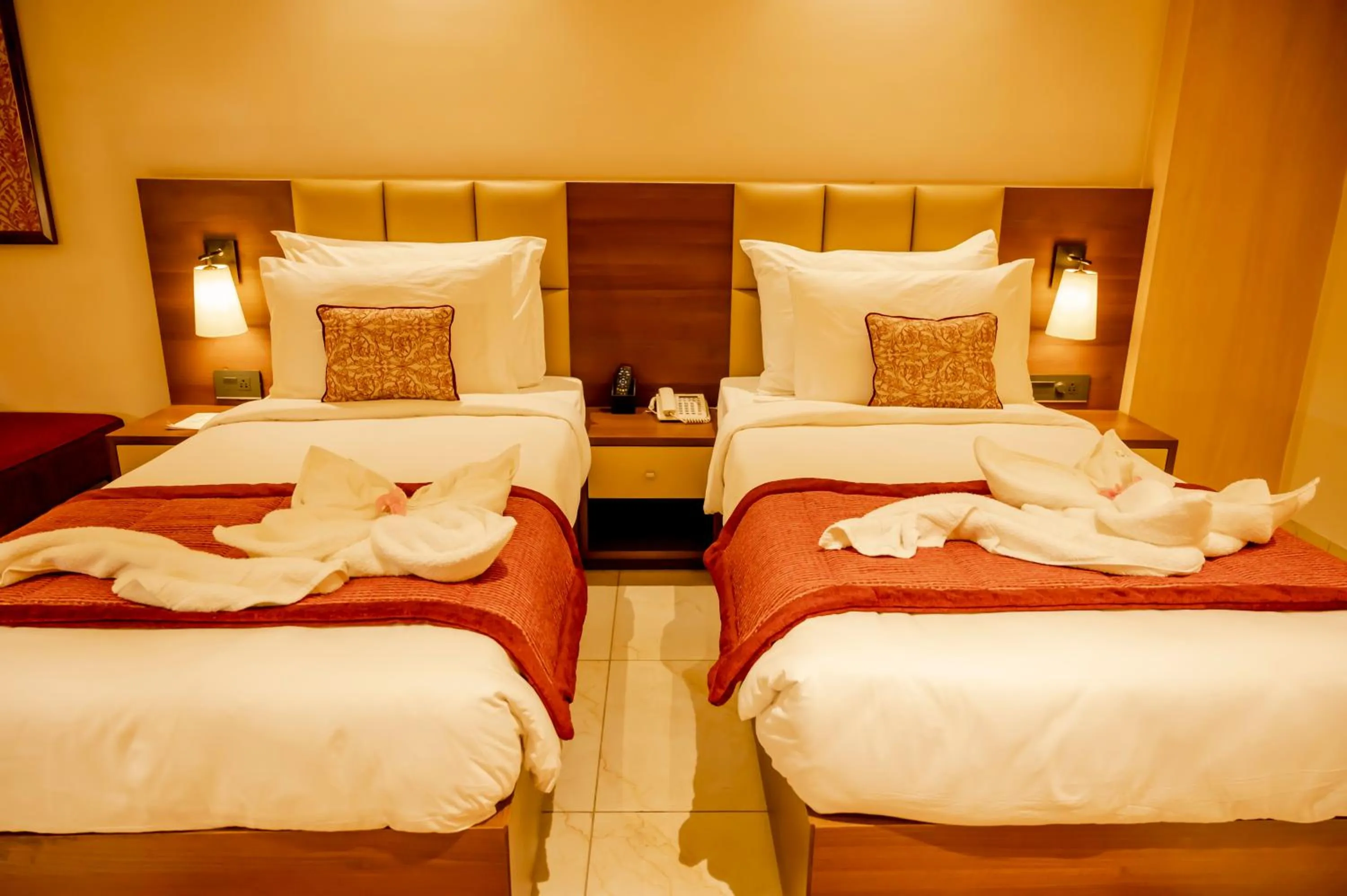 Bedroom, Bed in HOTEL PAHADI