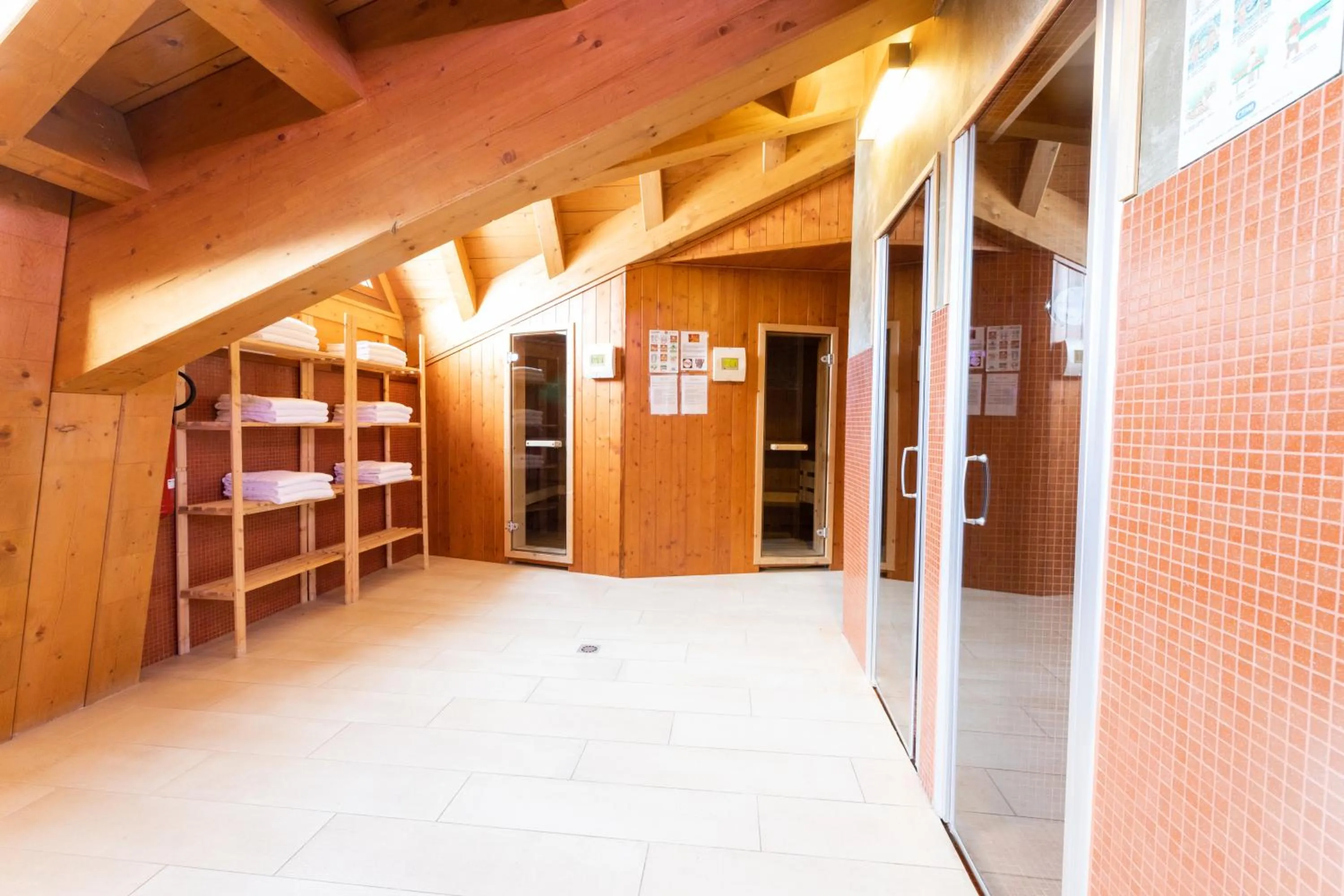 Sauna in Hotel Enzo Moro