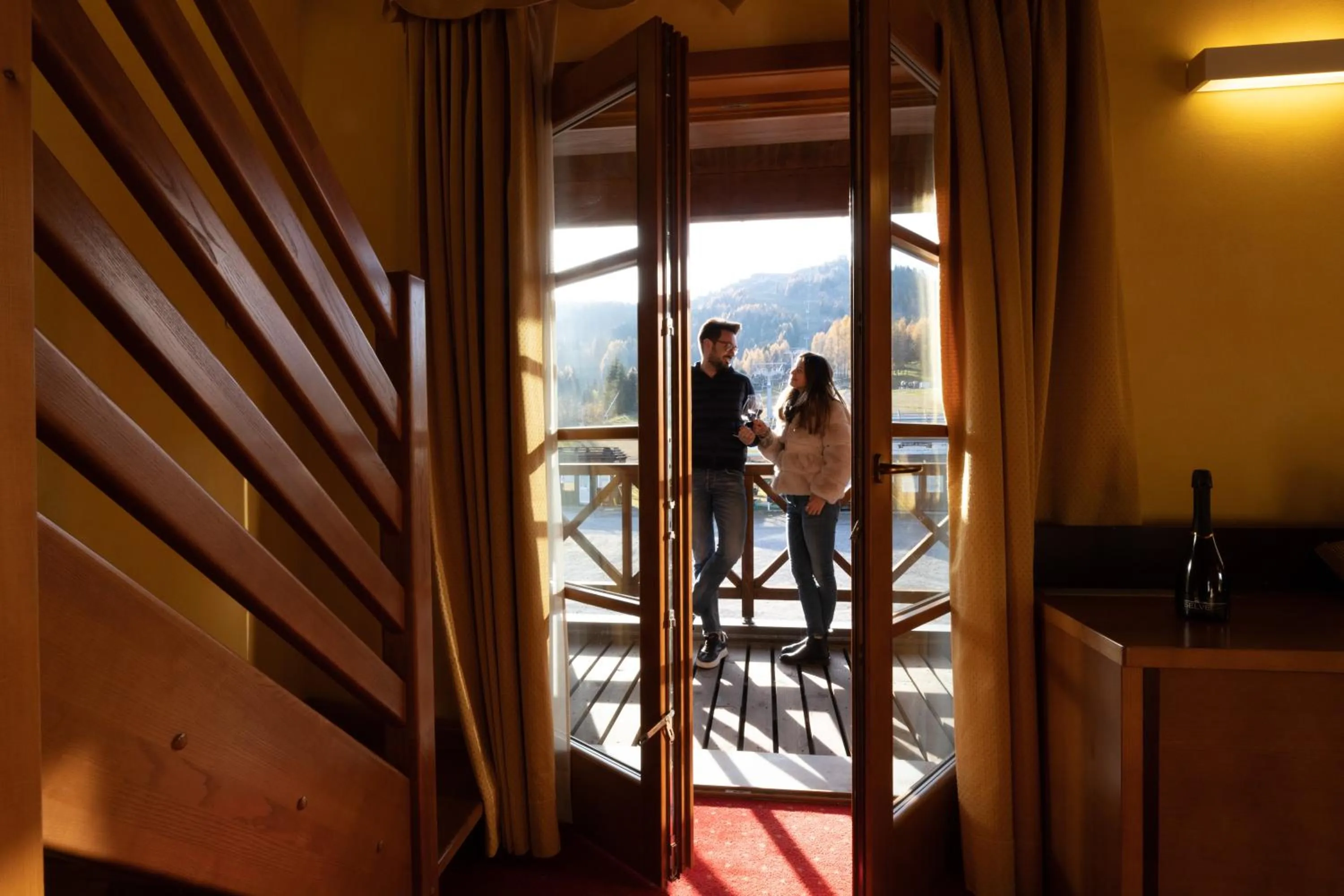 Balcony/Terrace in Hotel Enzo Moro