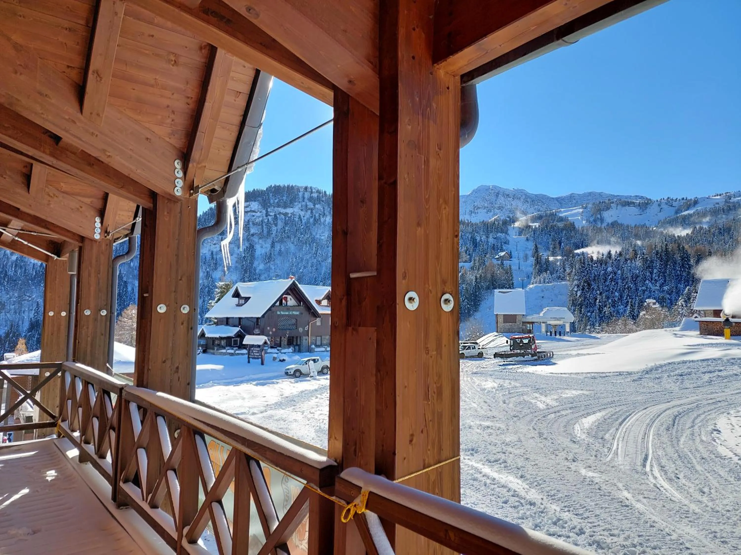 Balcony/Terrace in Hotel Enzo Moro