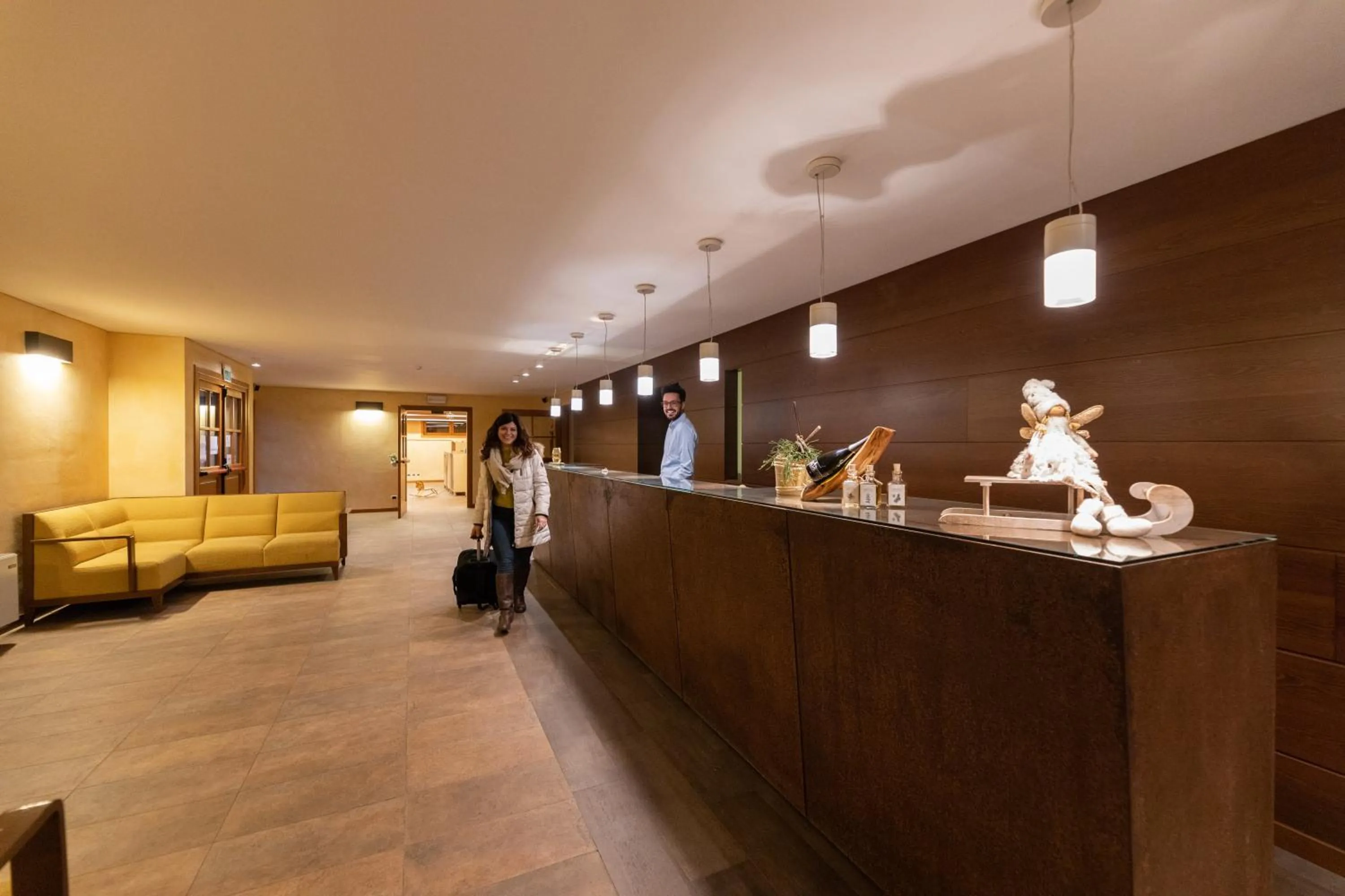 Lobby or reception in Hotel Enzo Moro