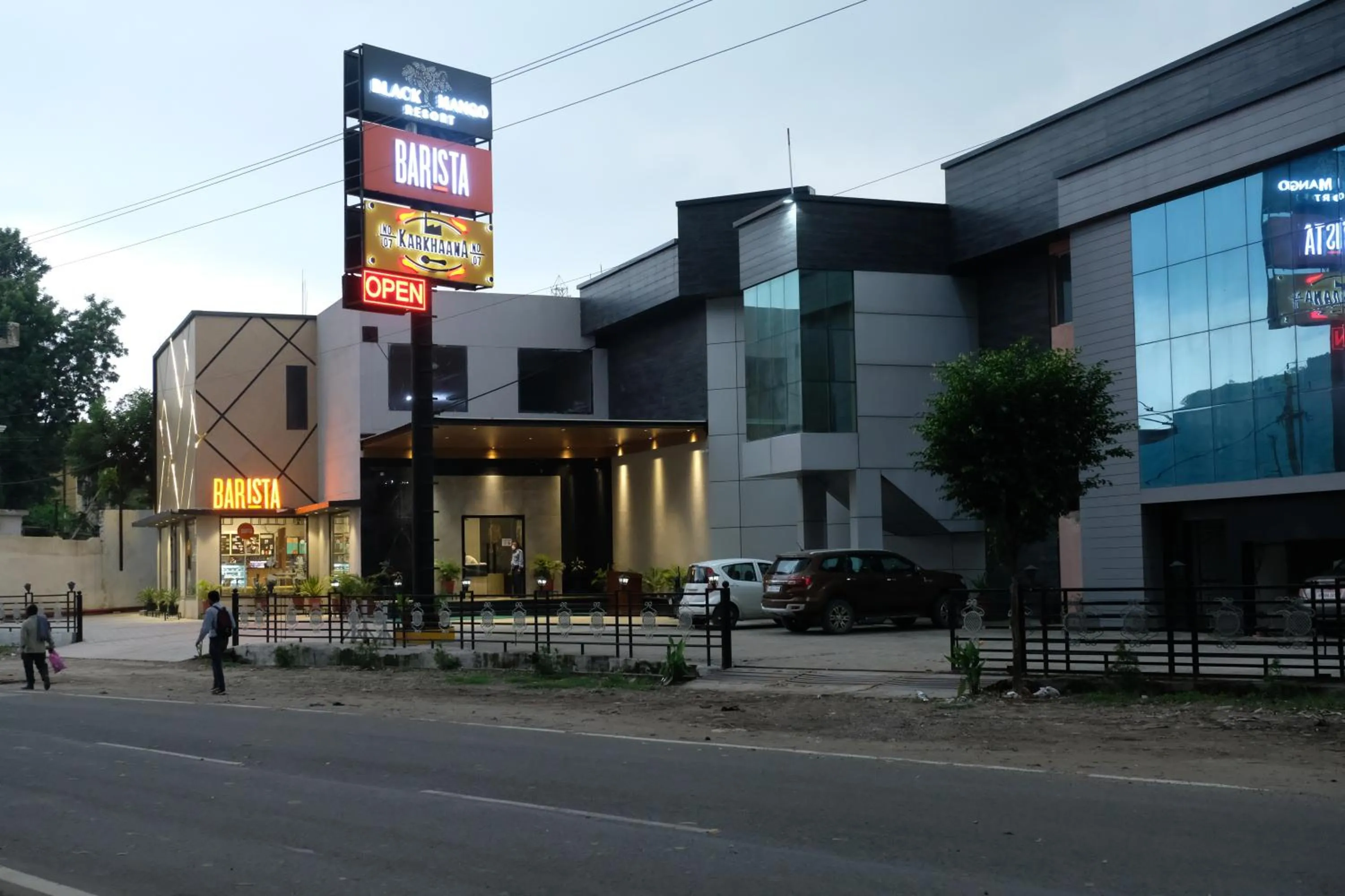 Property building in Black Mango Resort