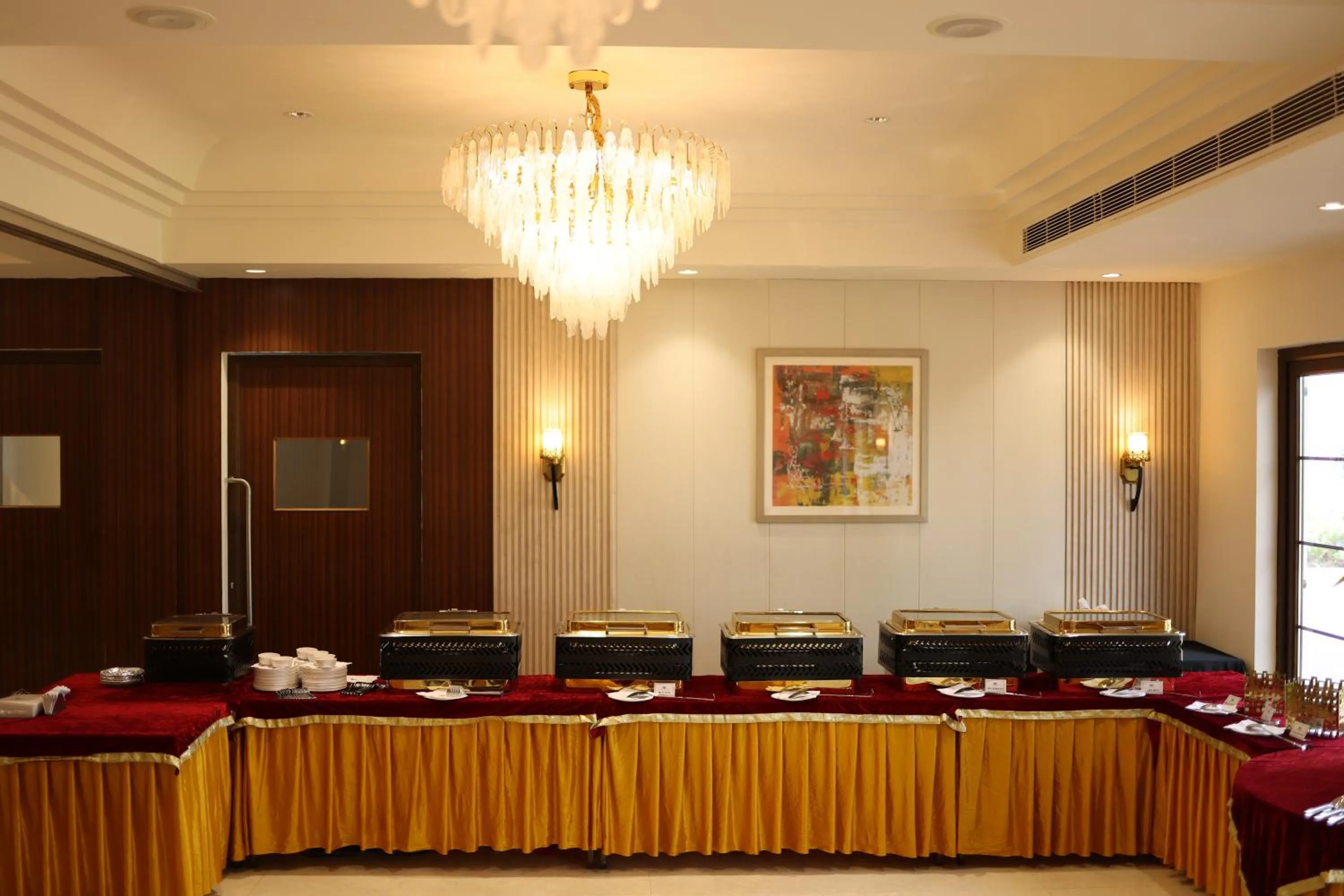 Buffet breakfast in Black Mango Resort