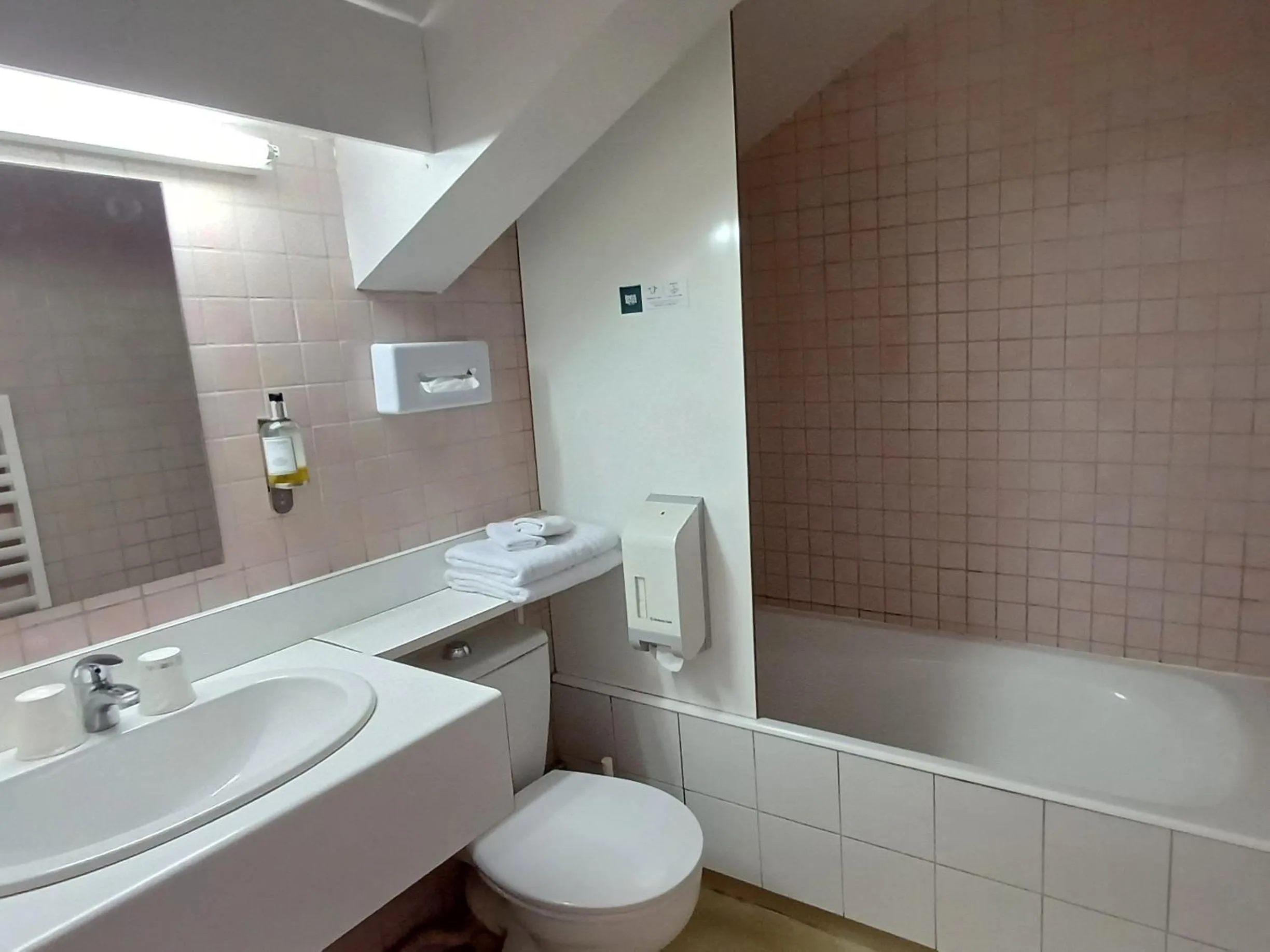 Property building in Logis Hotel Le Cerf