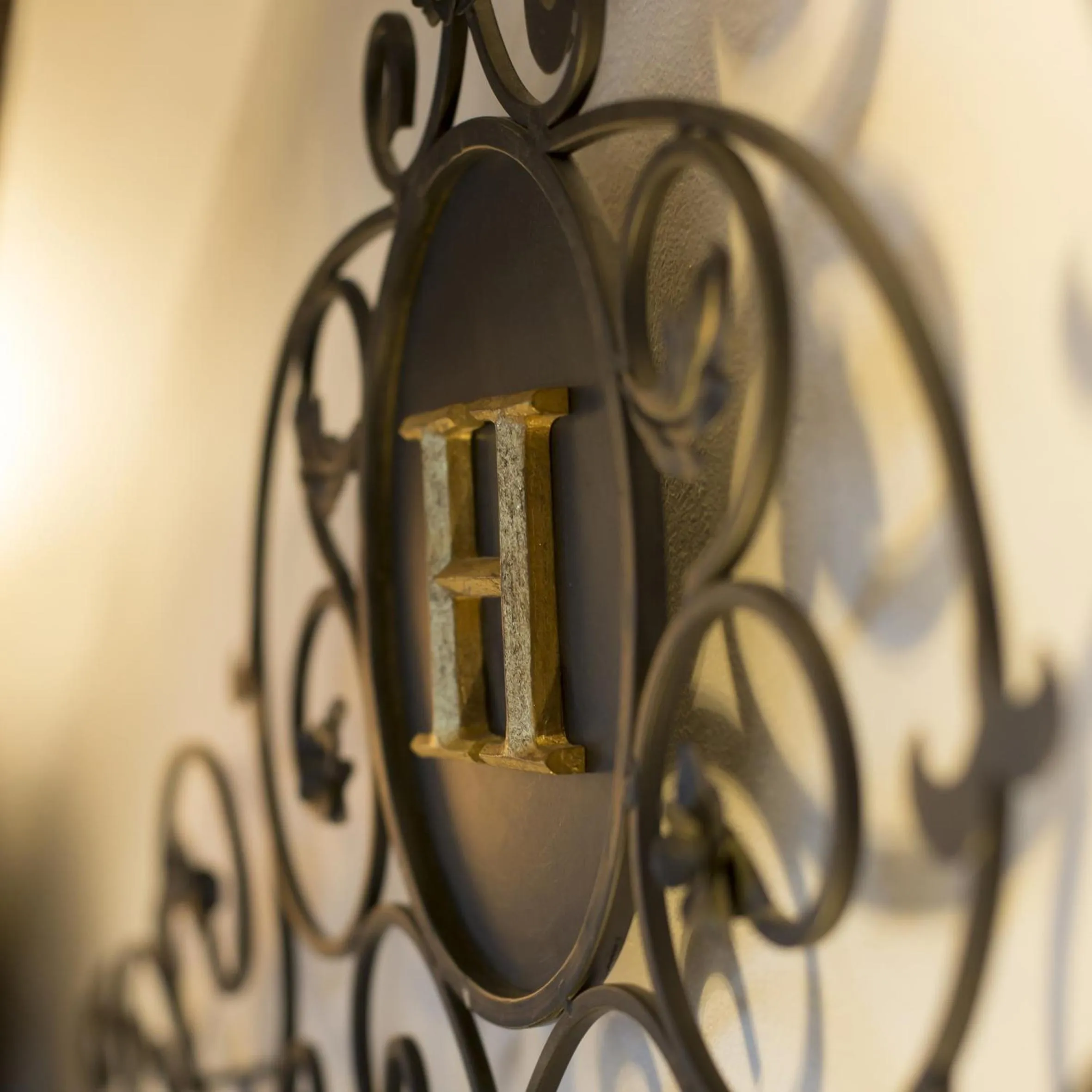 Property building in Logis Hotel Le Cerf