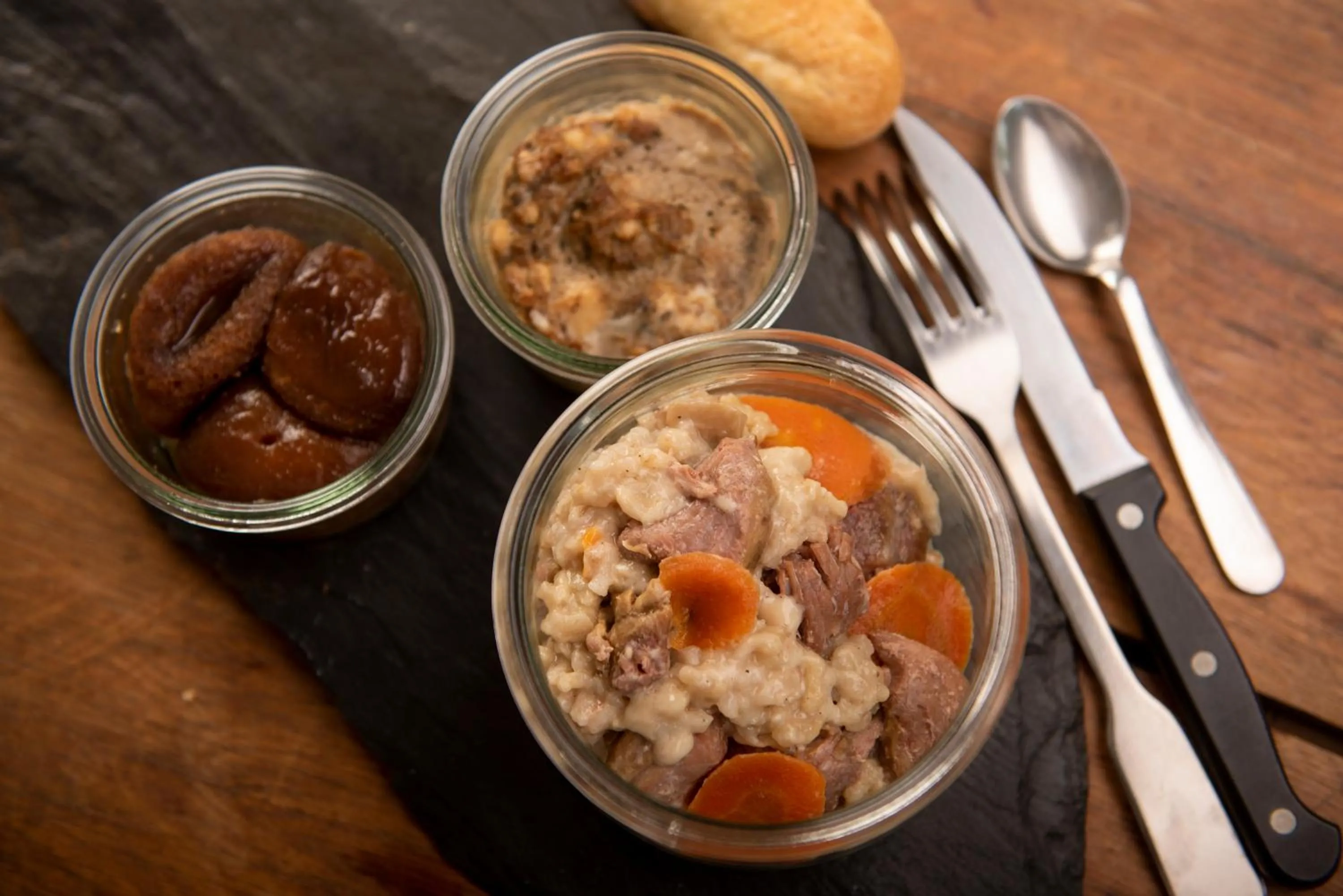 Food in Logis Hotel Le Cerf