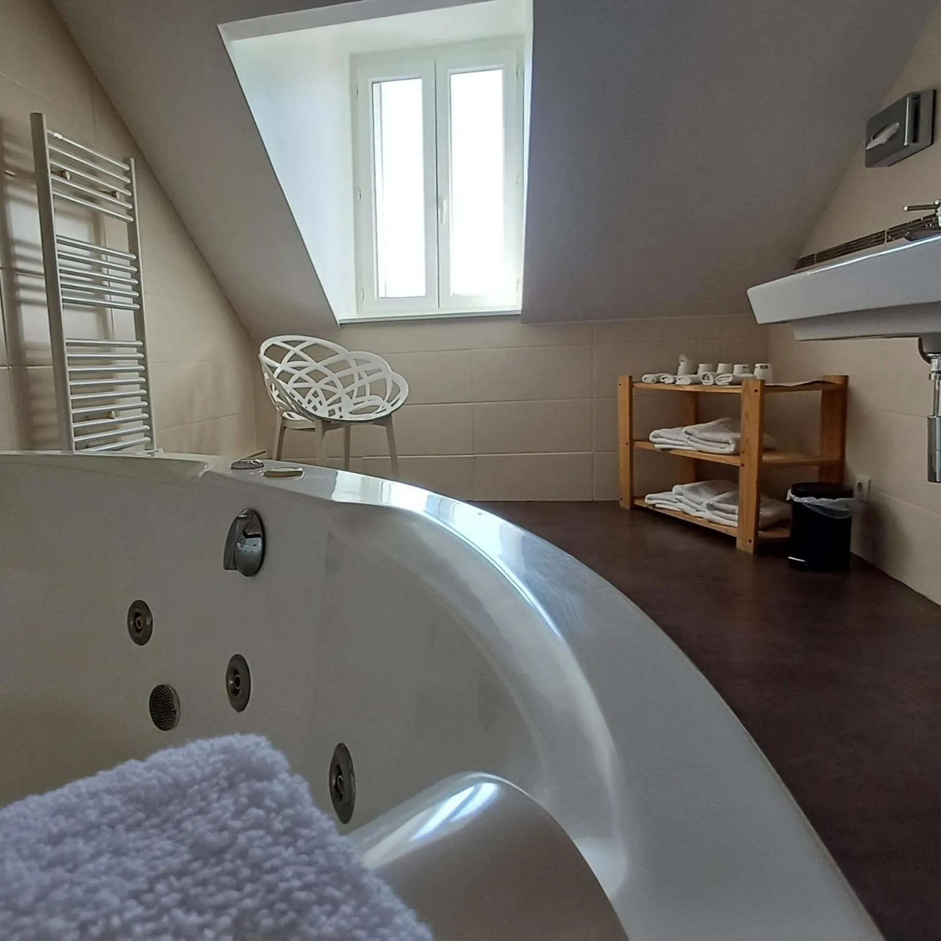 Property building in Logis Hotel Le Cerf