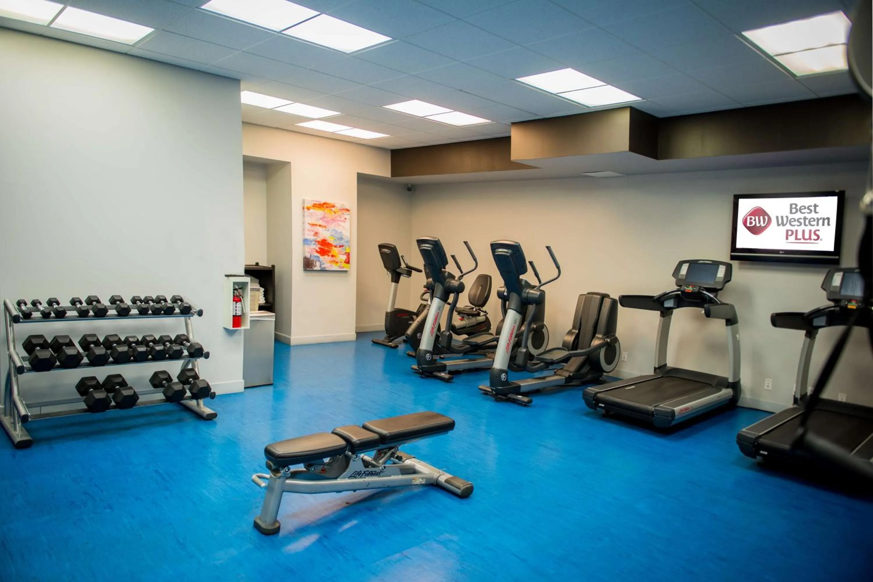 Fitness centre/facilities in Best Western Plus Village Park Inn