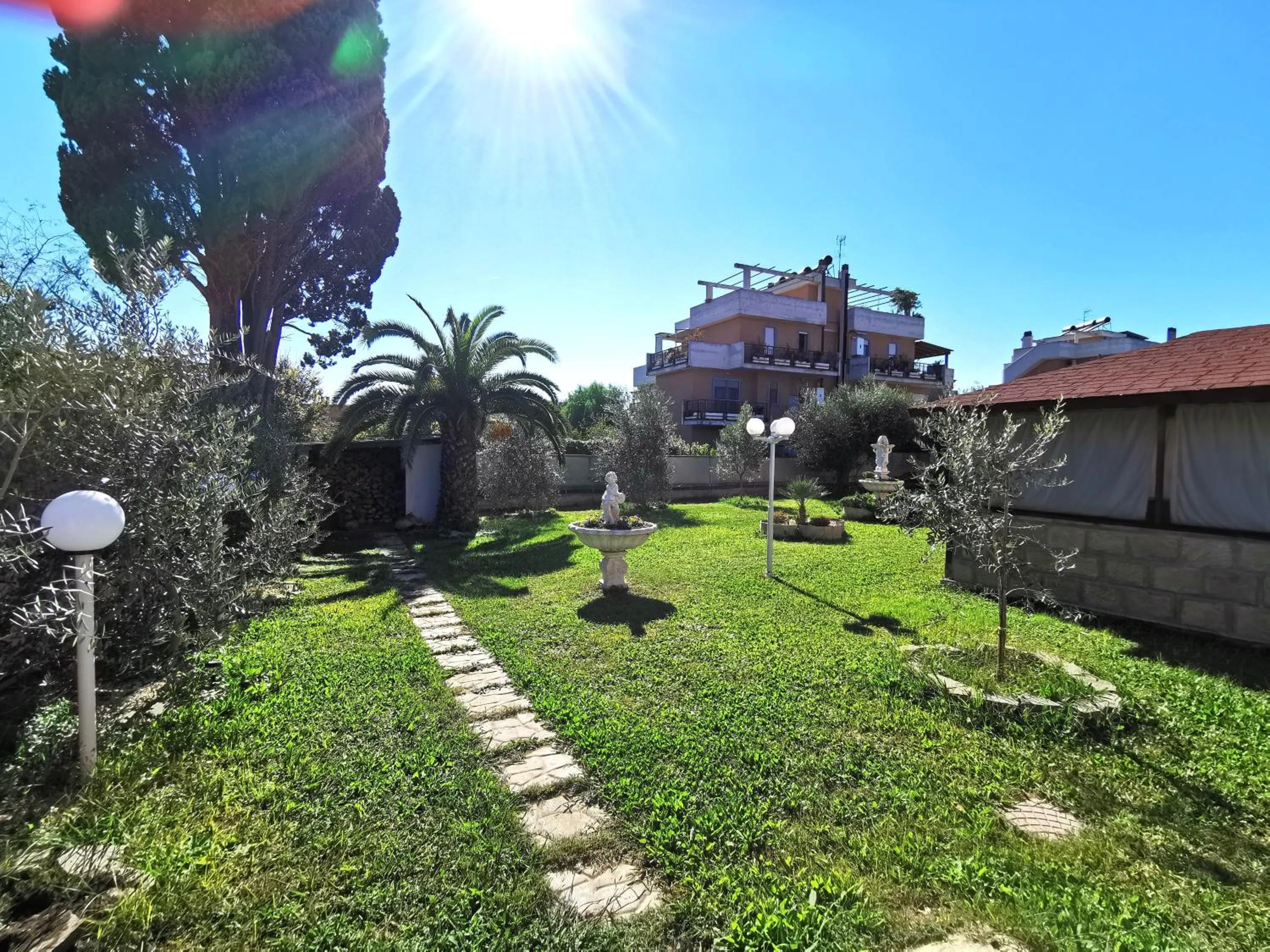 Garden in B&B Corvara