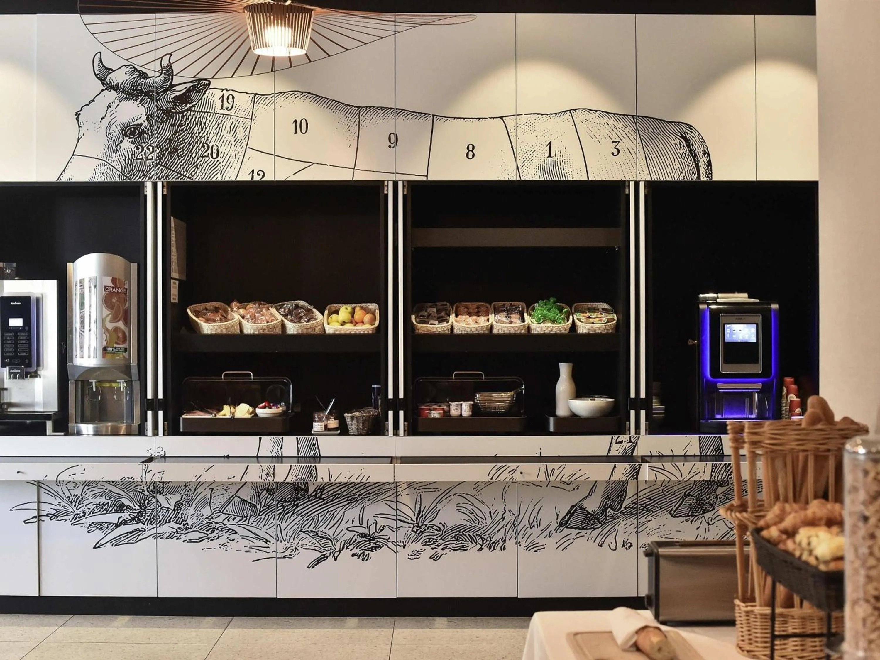 Breakfast in ibis Styles Dijon Central