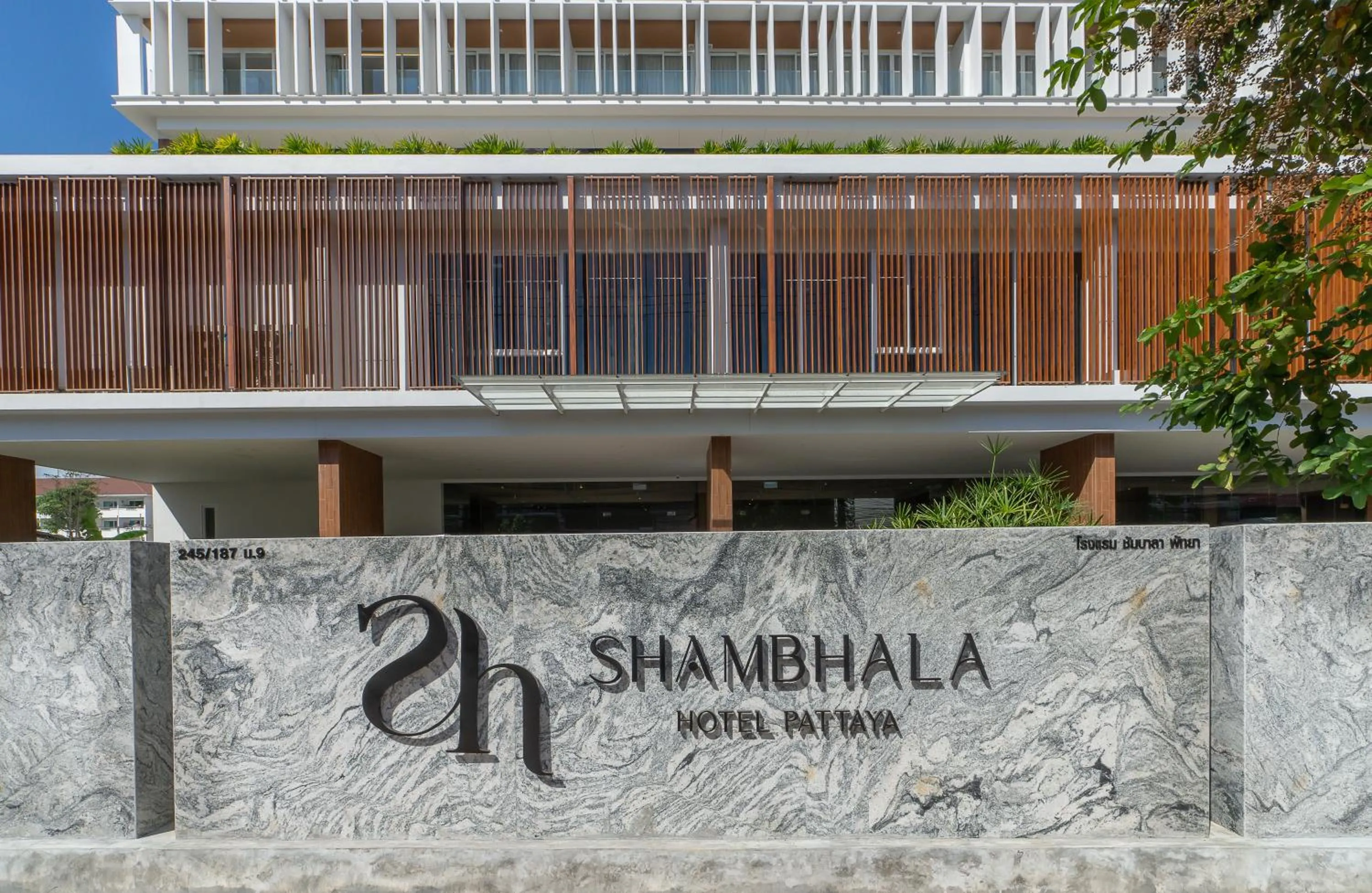Property building in Shambhala Hotel Pattaya