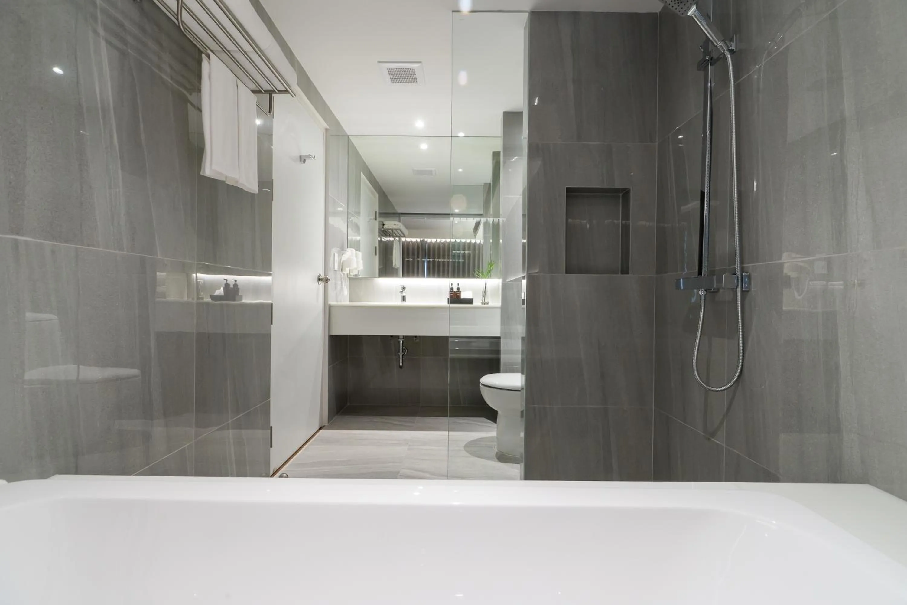 Toilet in Shambhala Hotel Pattaya