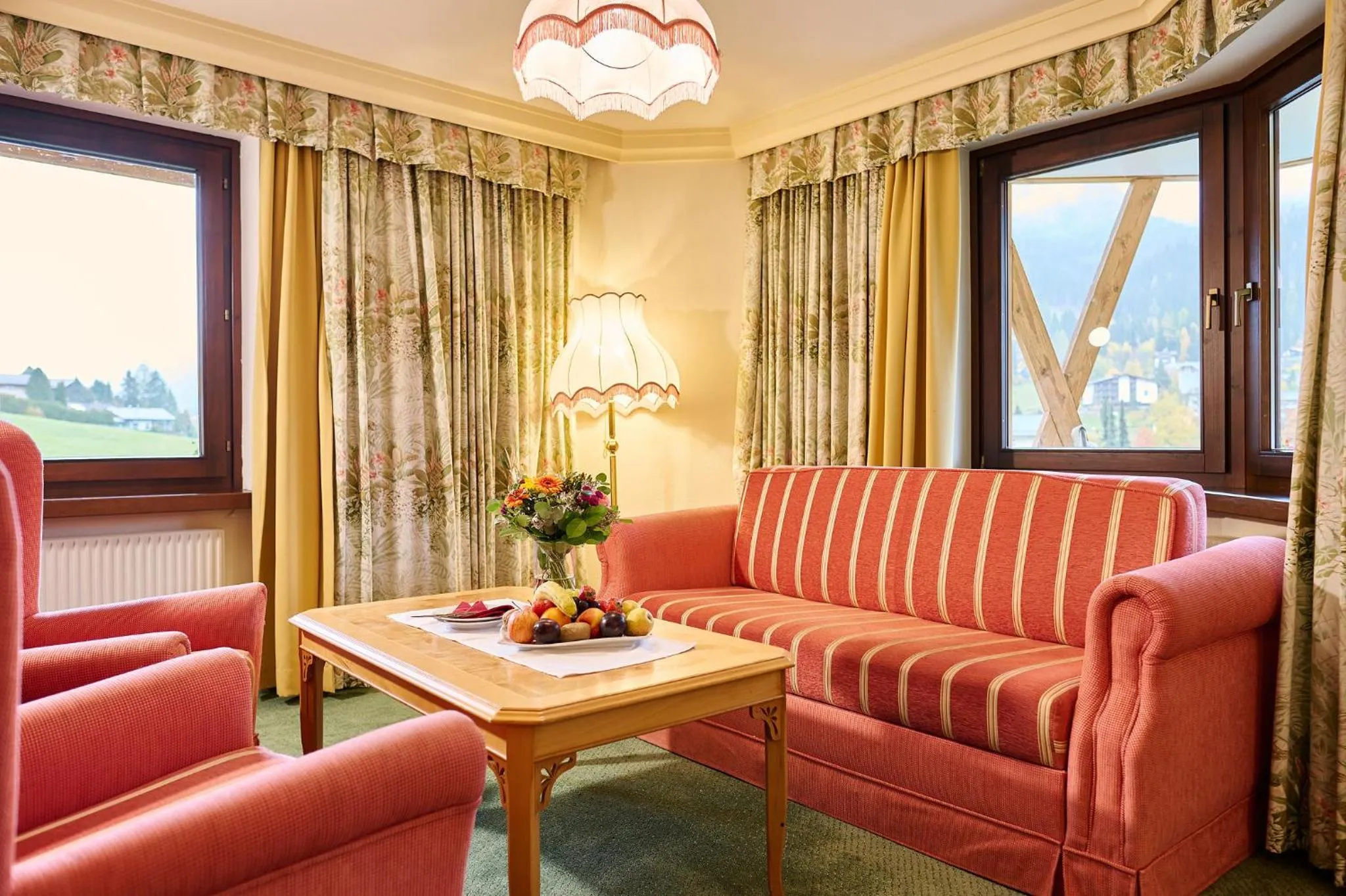 Living room in Thermenwelt Hotel Pulverer