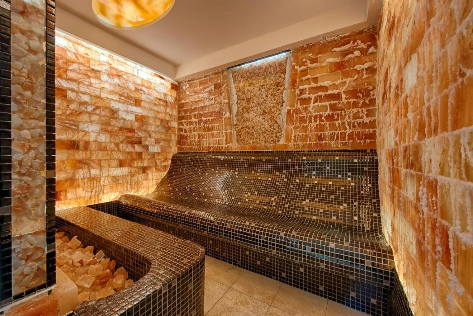 Sauna in Thermenwelt Hotel Pulverer