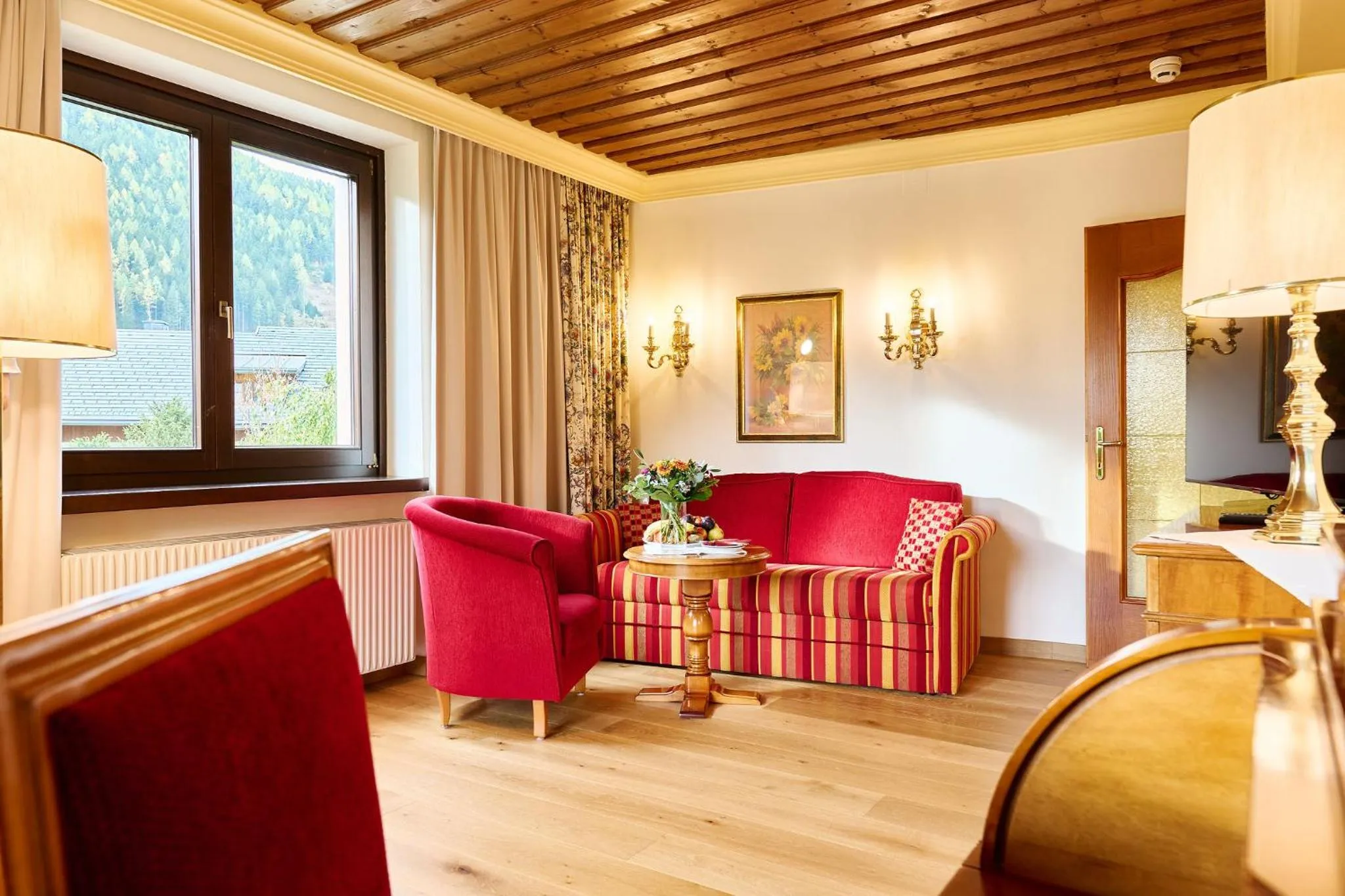 Living room in Thermenwelt Hotel Pulverer