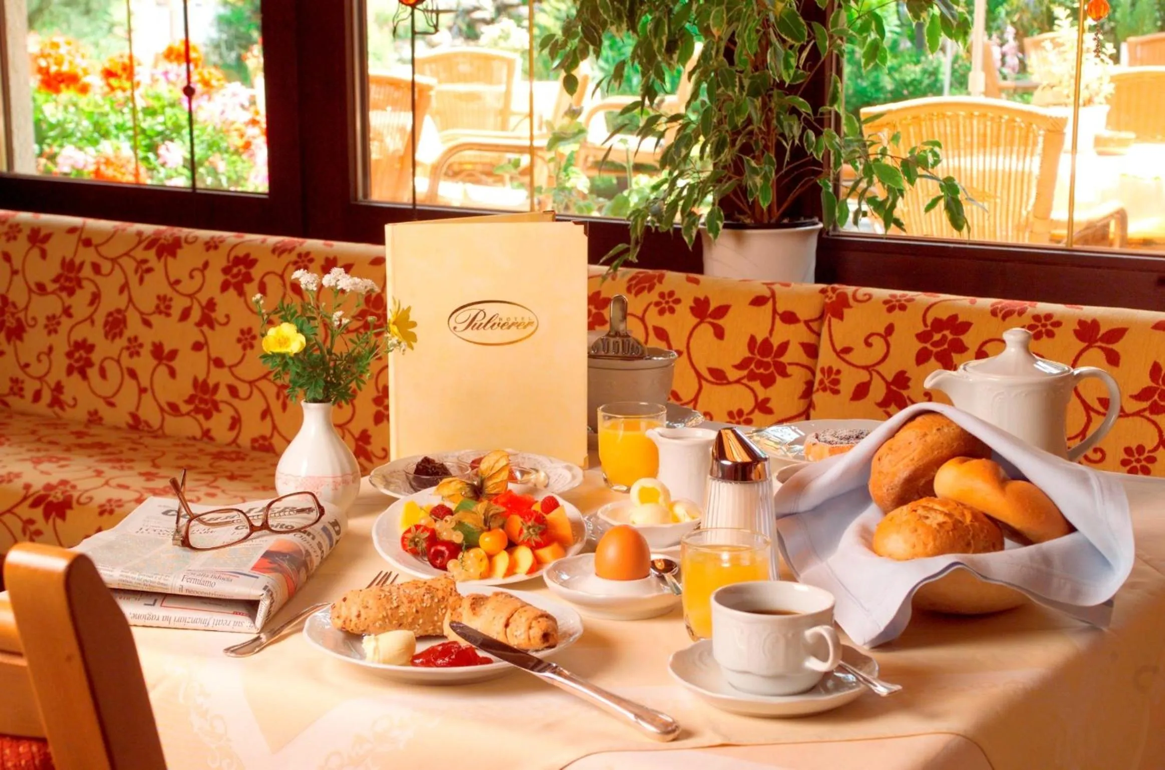 Food in Thermenwelt Hotel Pulverer