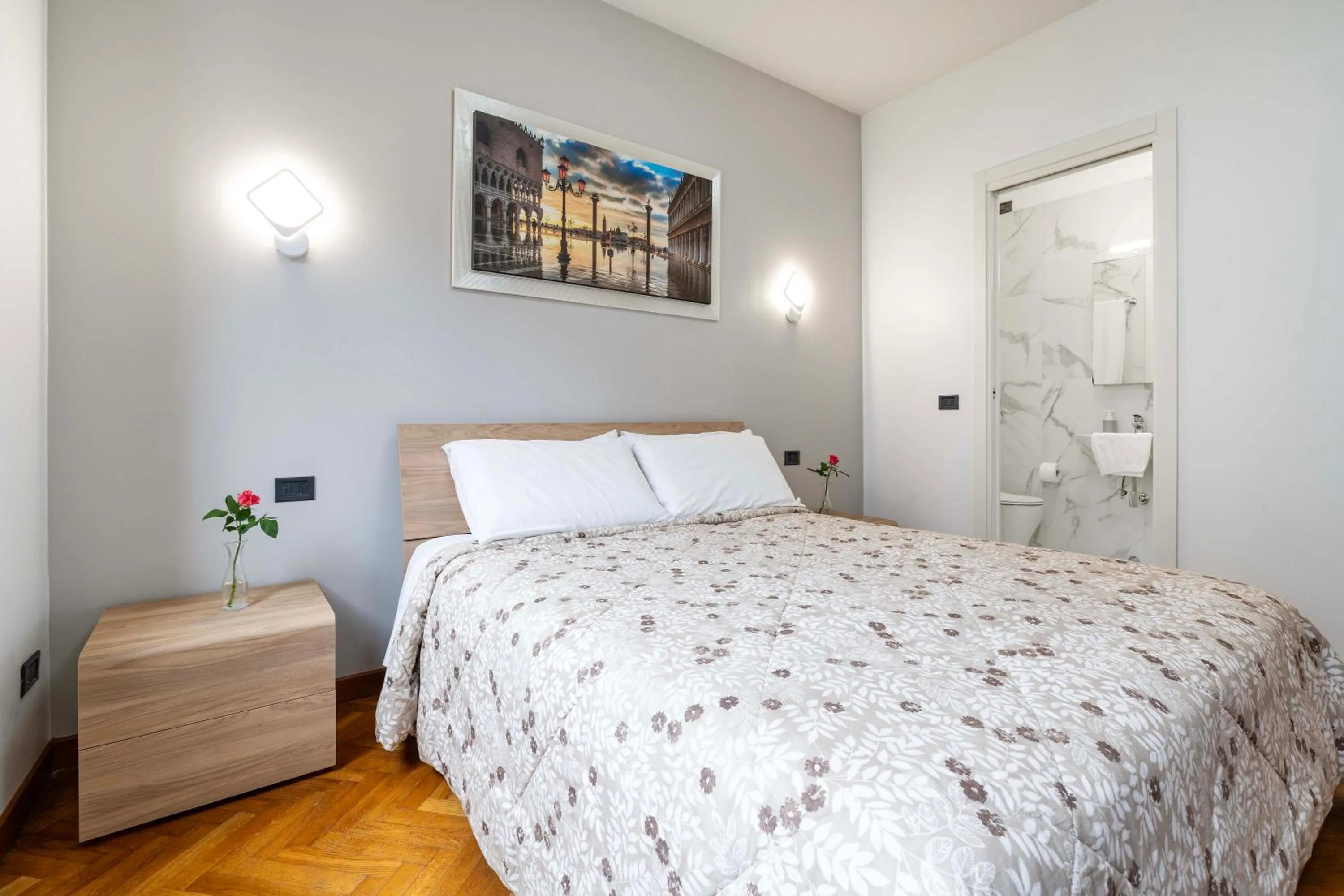 Bed in Bed & breakfast Venice Friends