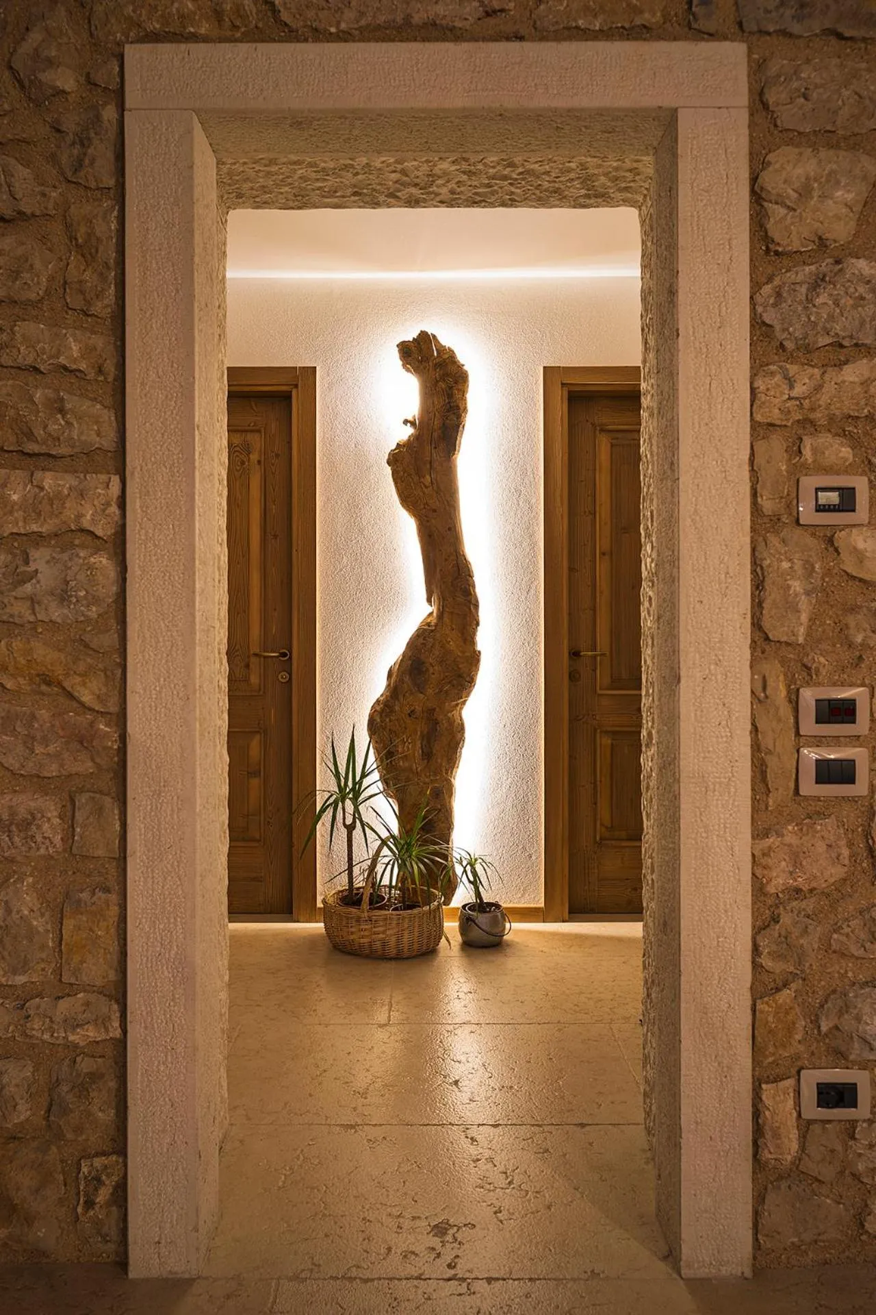 Decorative detail in Malga Laben