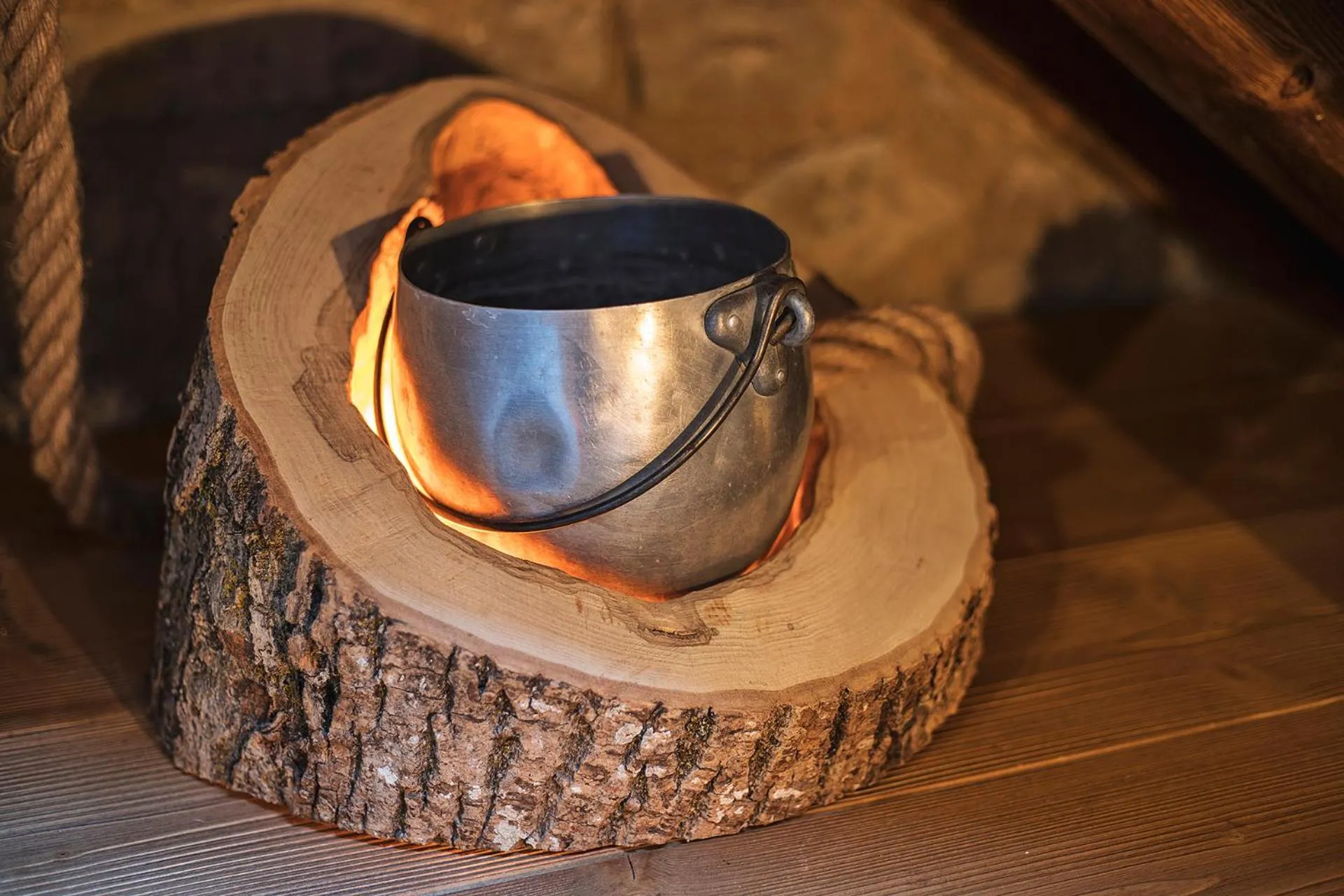 Decorative detail in Malga Laben