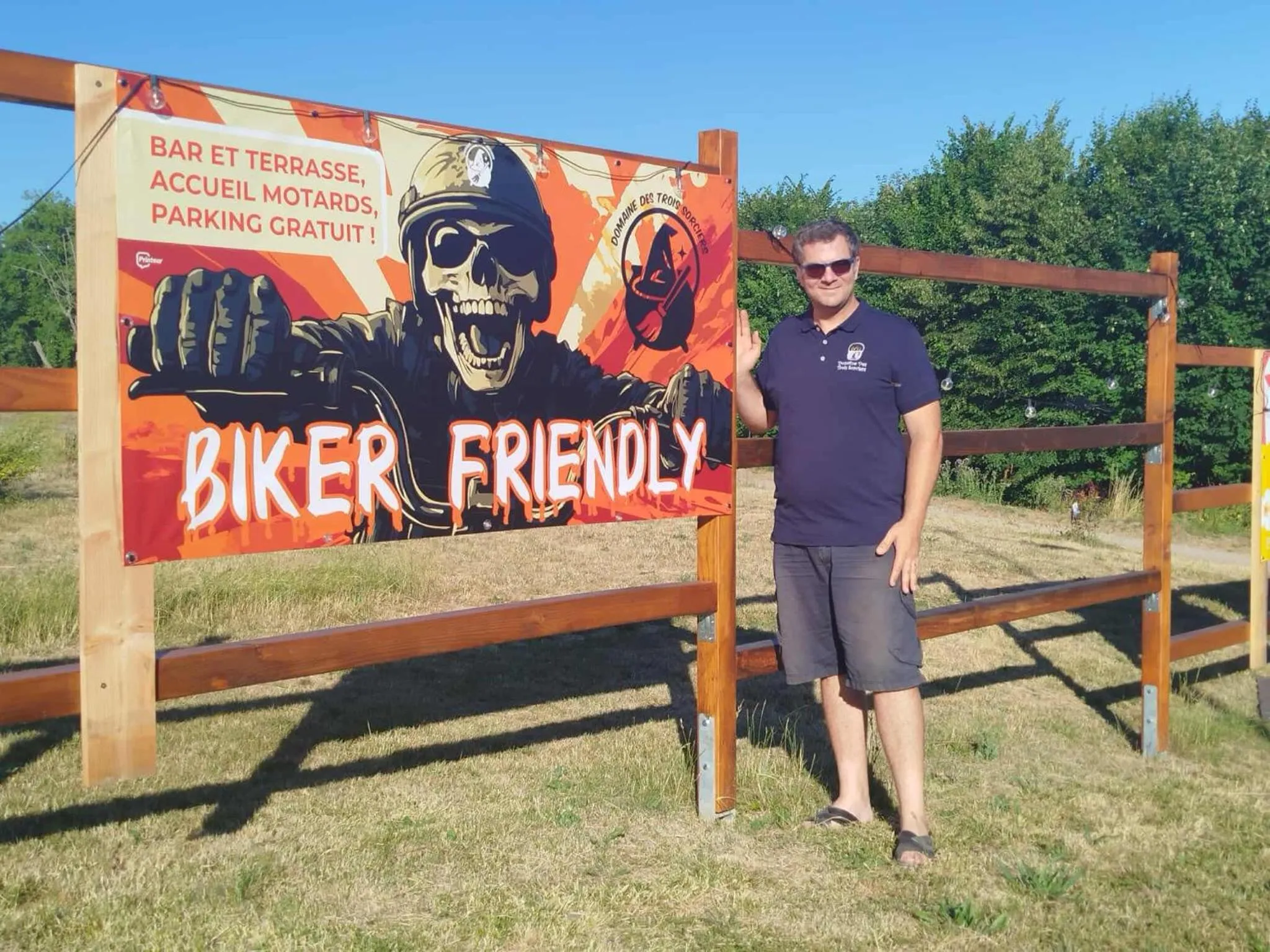 Lounge or bar in Domaine des Trois Sorciers