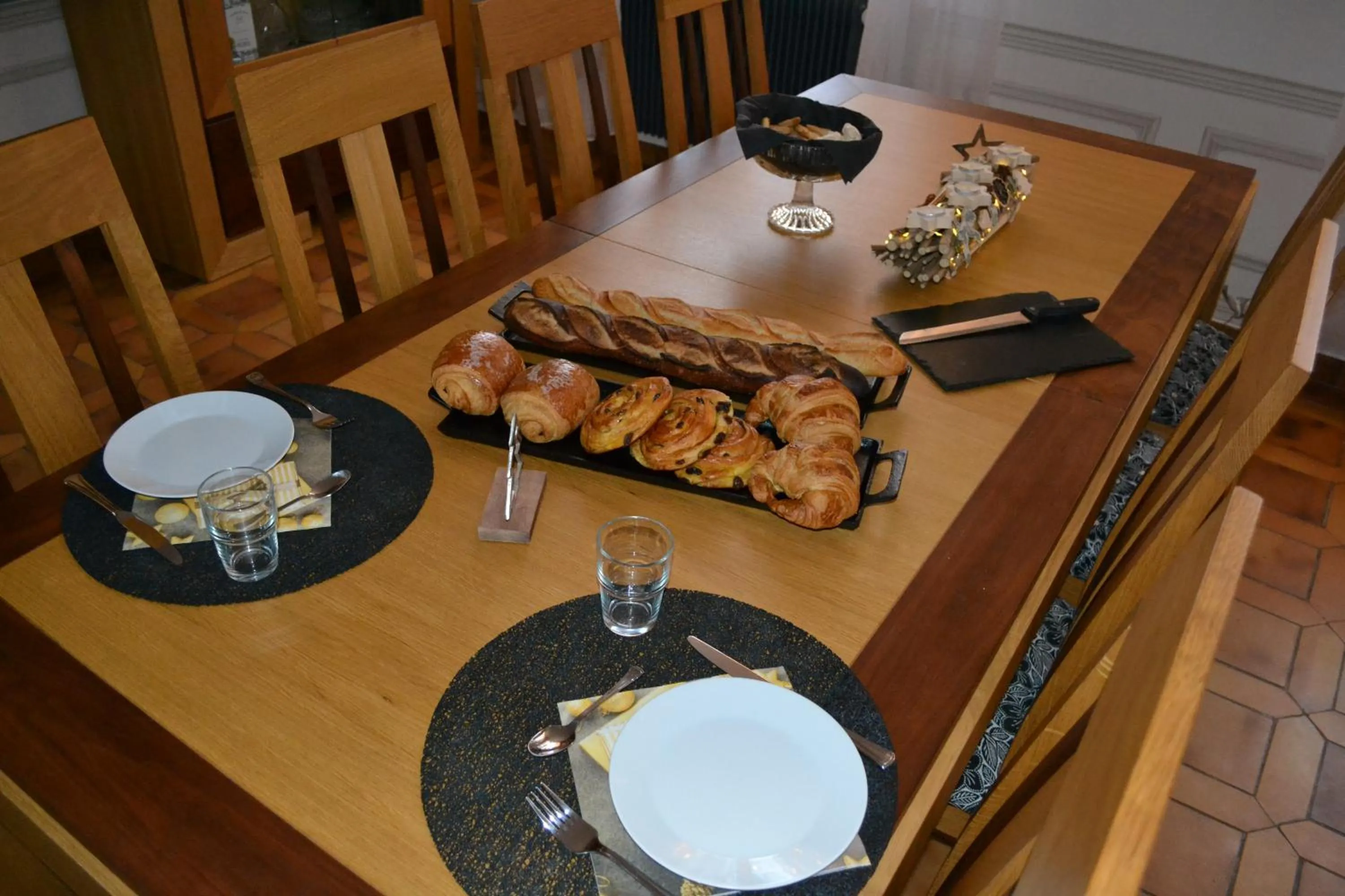 Breakfast in Domaine des Trois Sorciers