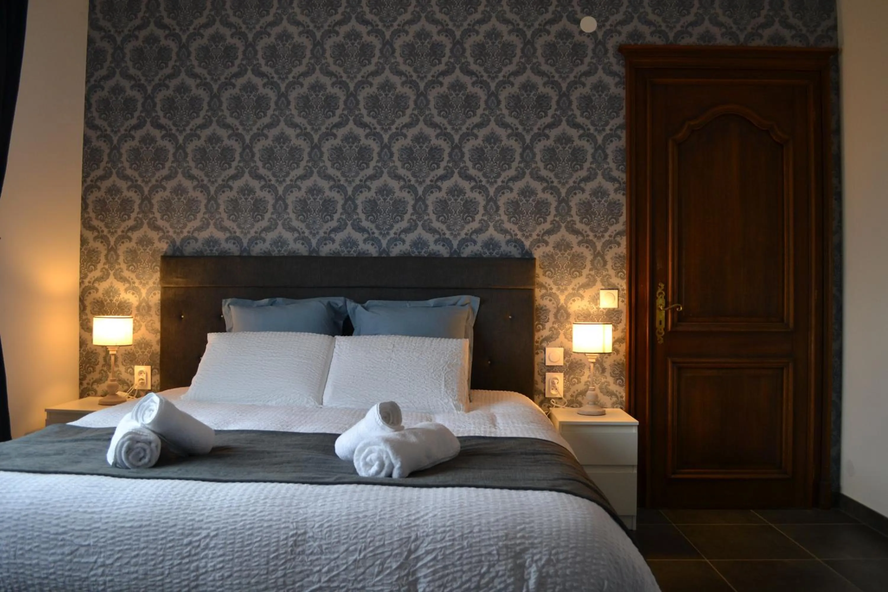 Bed in Domaine des Trois Sorciers