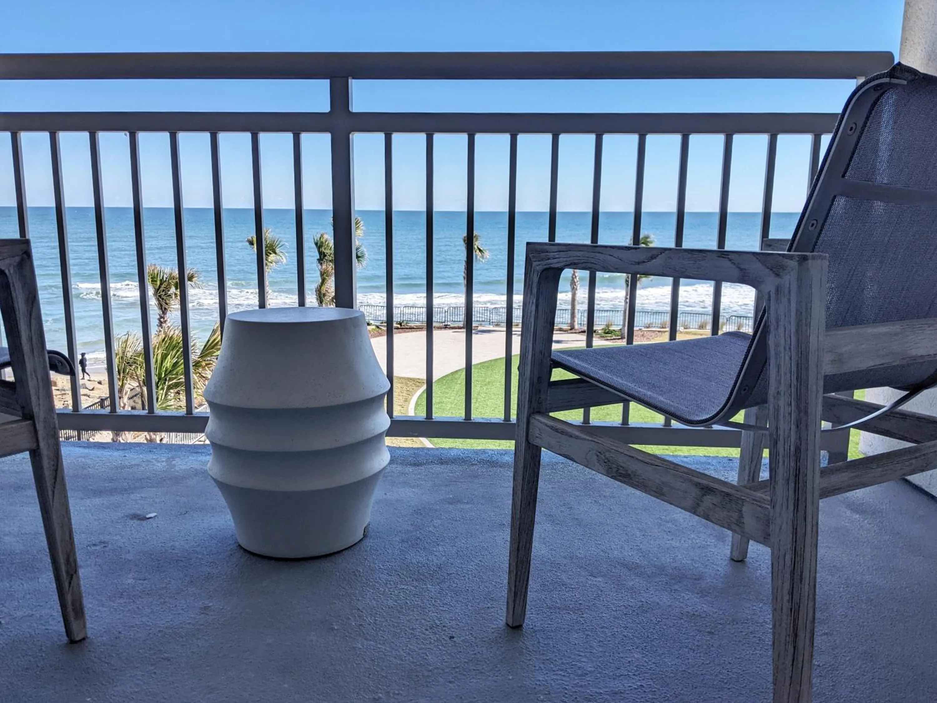 Balcony/Terrace in Embassy Suites St Augustine Beach Oceanfront Resort