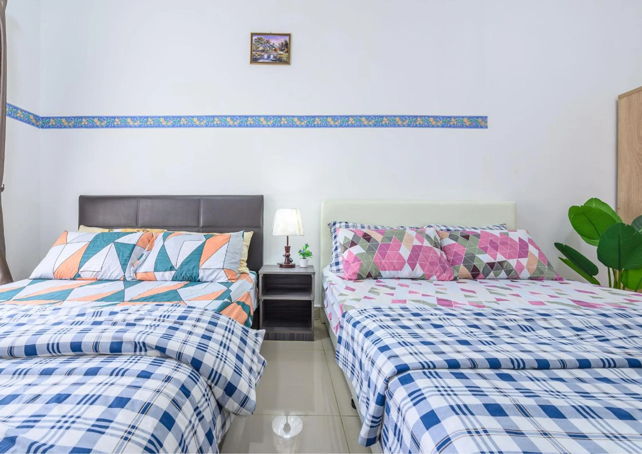 Bed in Cozy Park View Stay Above DPulze Mall #DP1