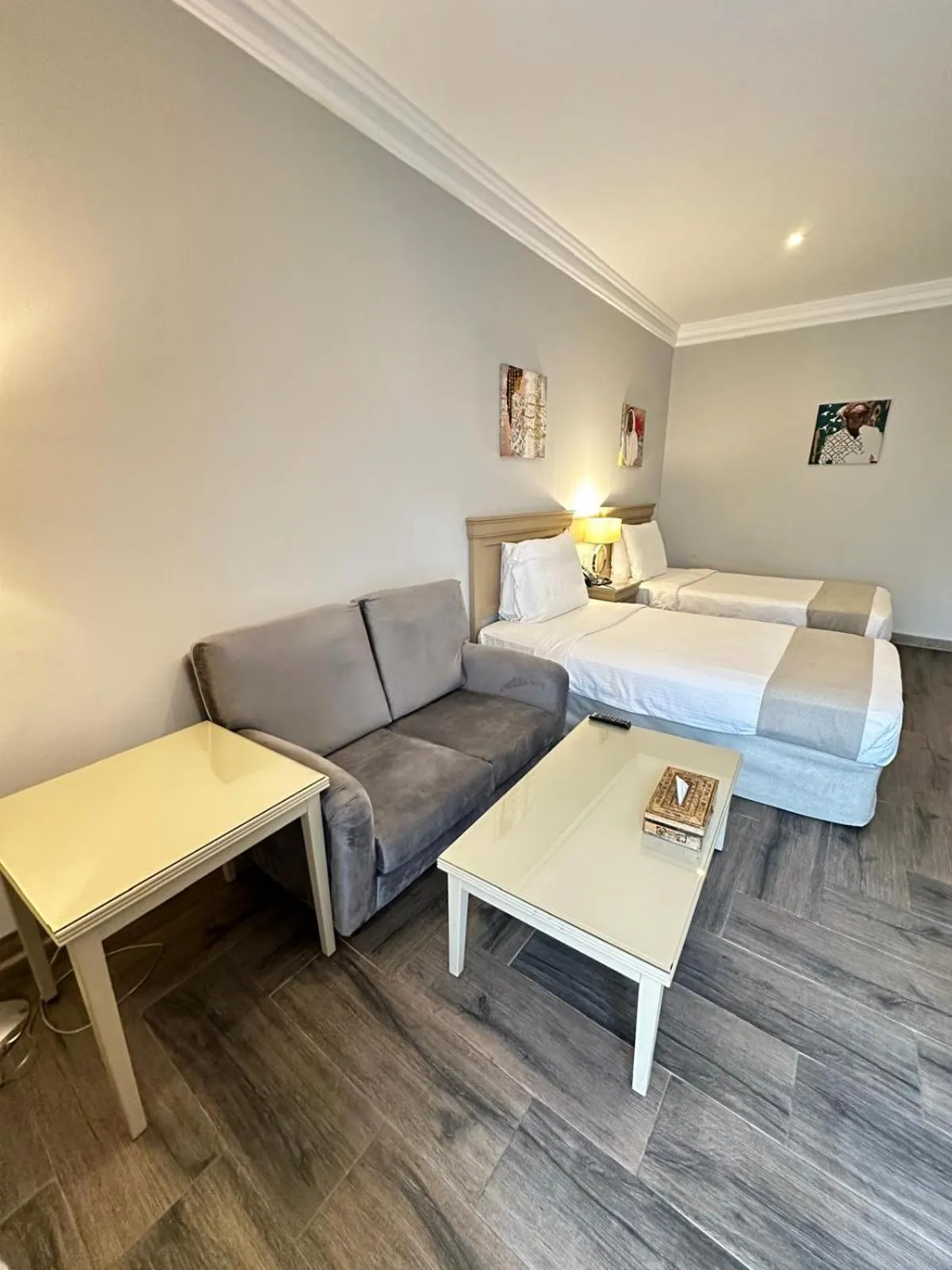 Bed in Mövenpick Hotel Kuwait